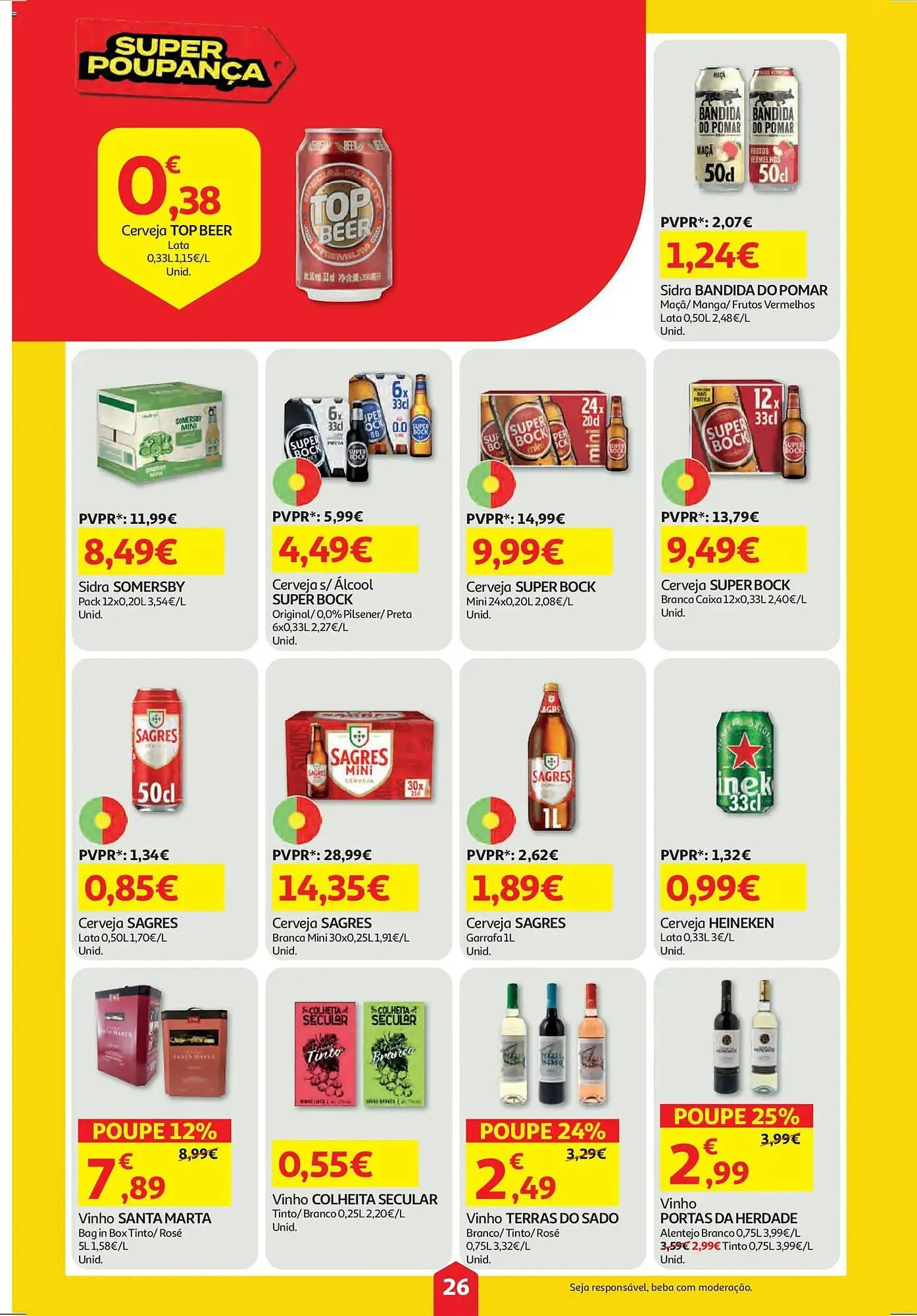 Folheto Folheto Auchan de 19 de março até 26 de março 2026 - Pagina 26