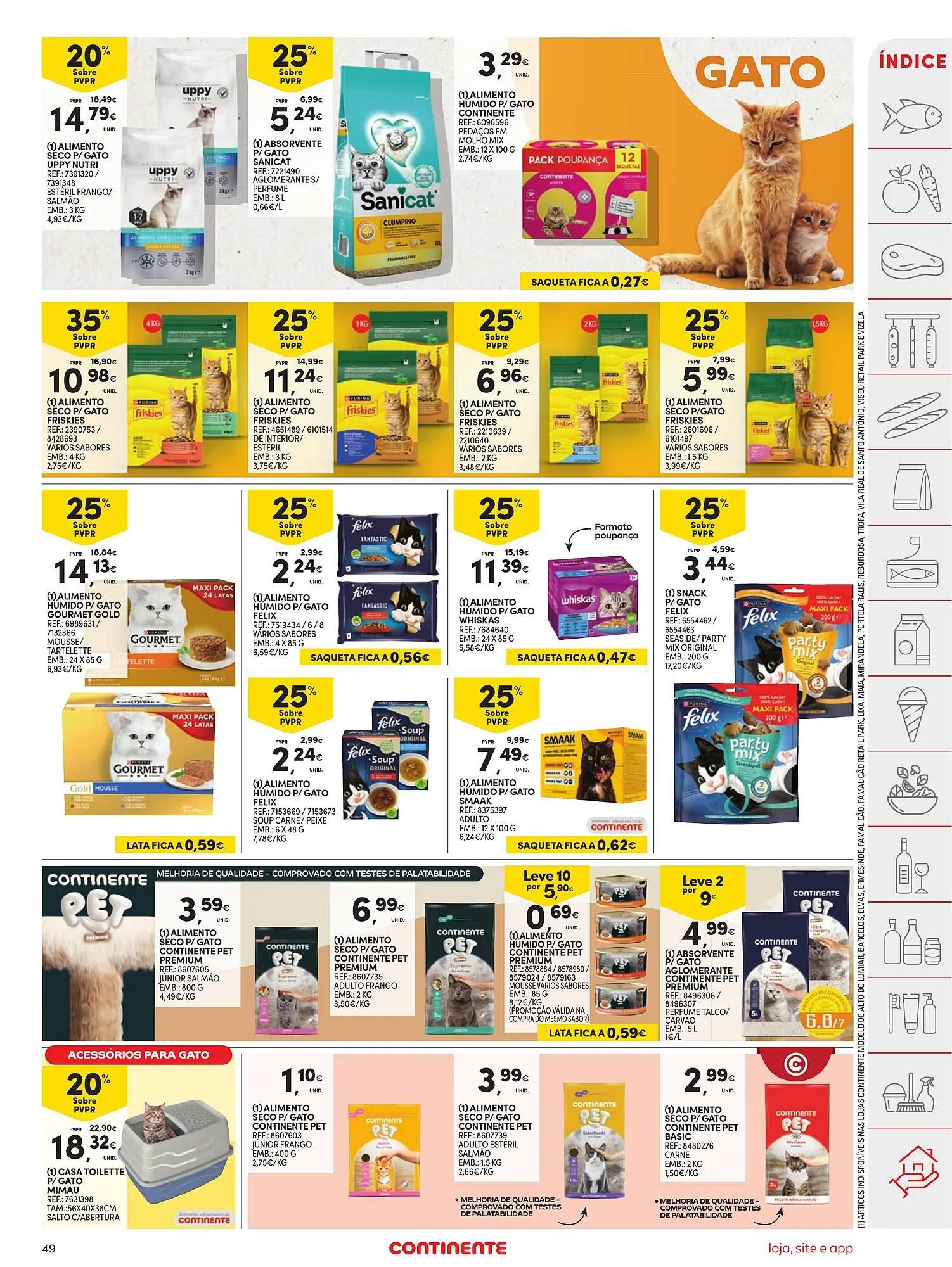 Folheto Folheto Continente de 17 de março até 23 de março 2026 - Pagina 49