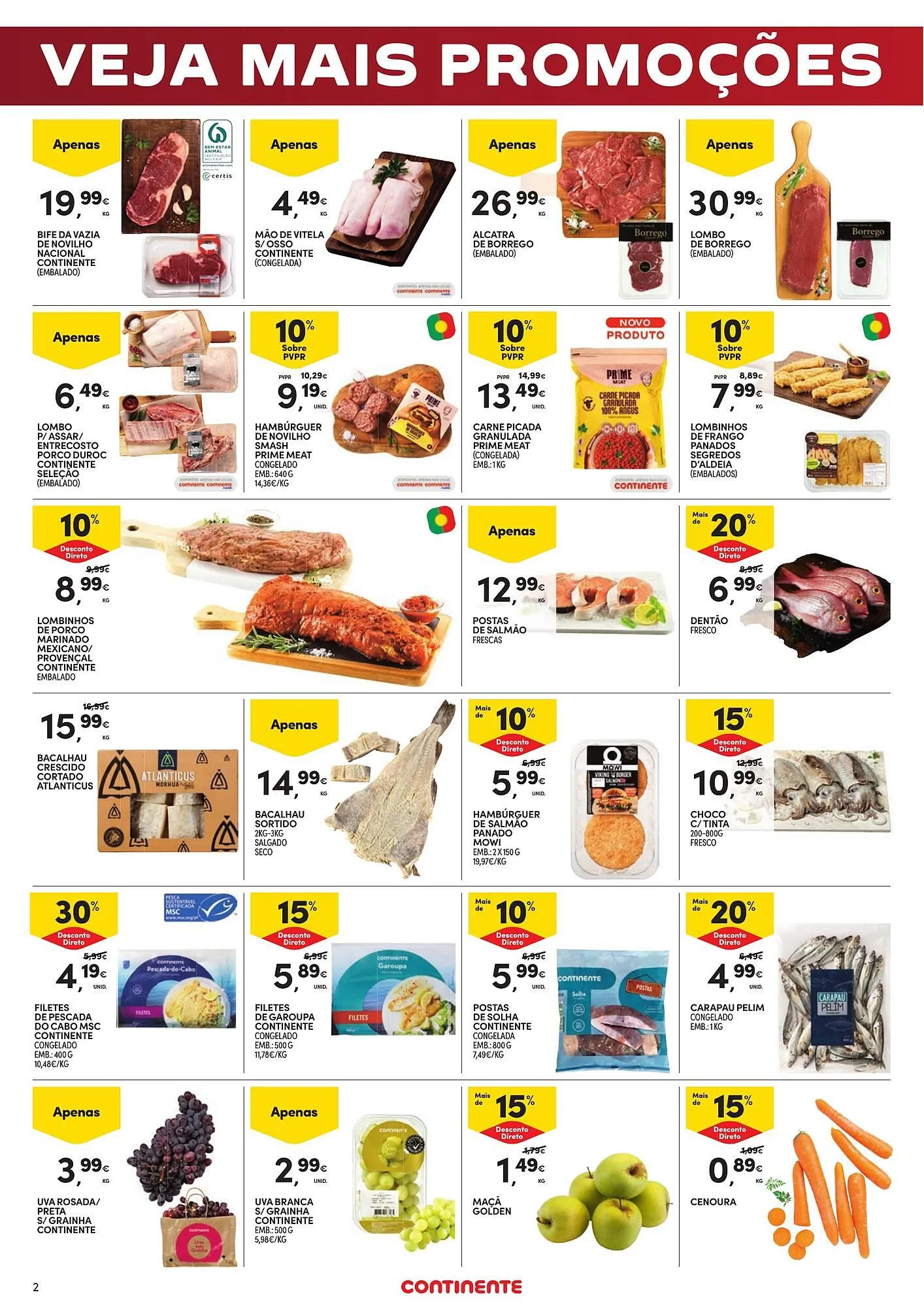 Folheto Folheto Continente de 6 de março até 9 de março 2026 - Pagina 2