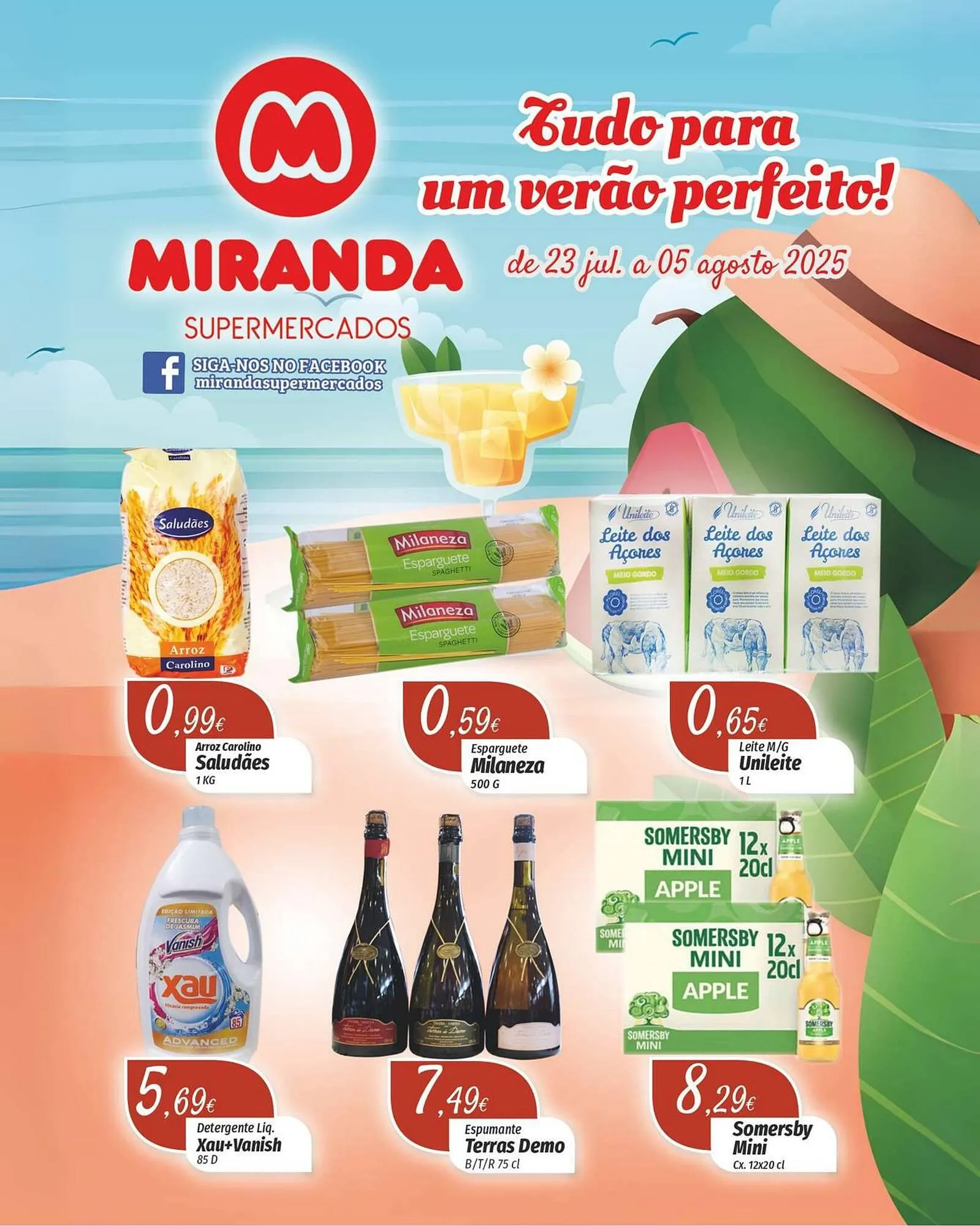 Folheto Miranda Supermercados - 1