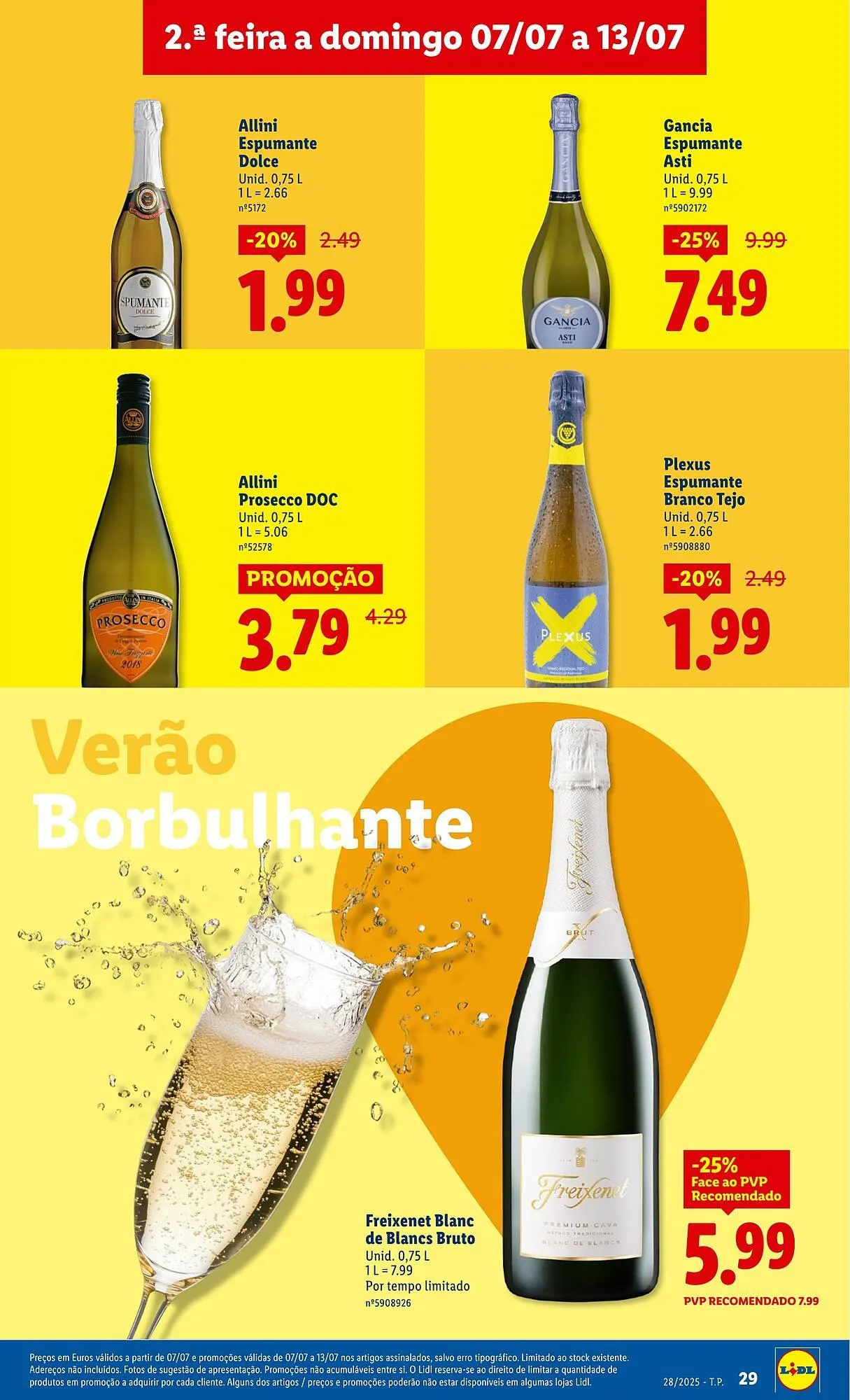 Folheto Folheto Lidl de 7 de julho até 13 de julho 2025 - Pagina 29