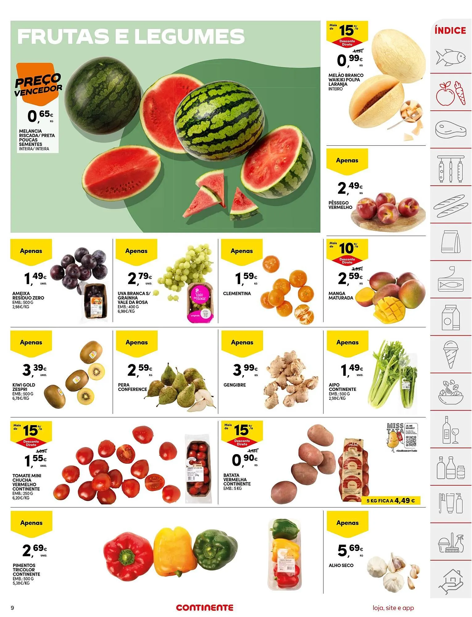 Folheto Folheto Continente de 26 de agosto até 1 de setembro 2025 - Pagina 9