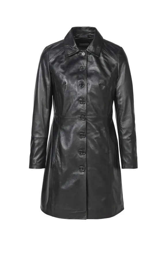 Casaco em pele Lívia