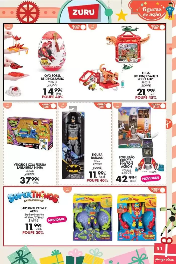 Folheto Descubra ofertas atrativas de 20 de novembro até 6 de janeiro 2025 - Pagina 46