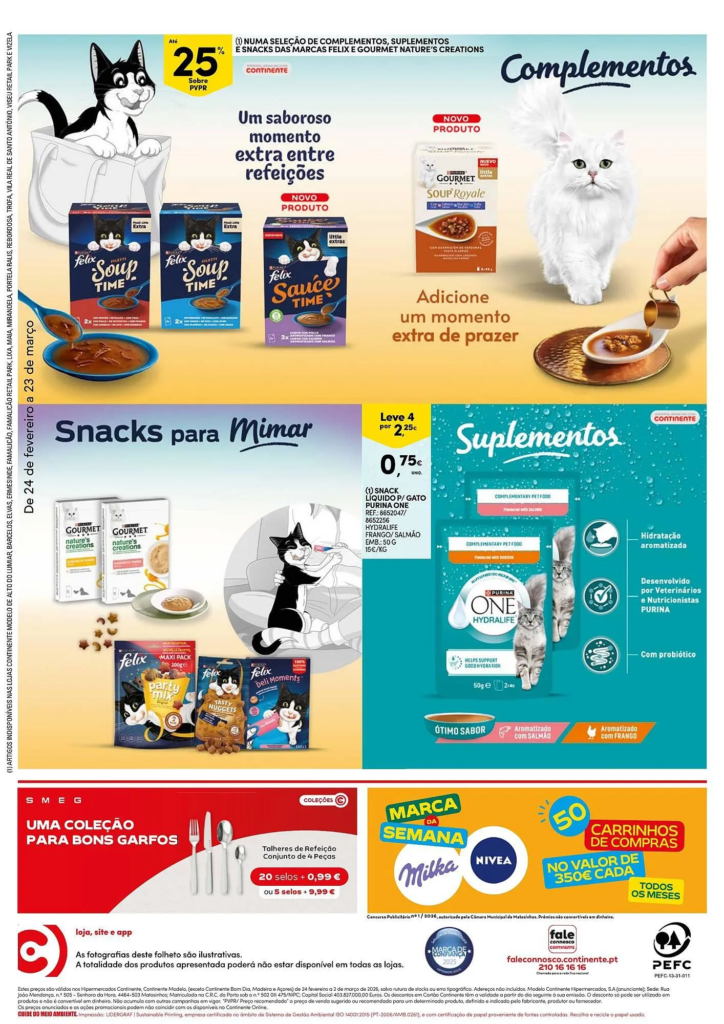 Folheto Folheto Continente de 24 de fevereiro até 2 de março 2026 - Pagina 52