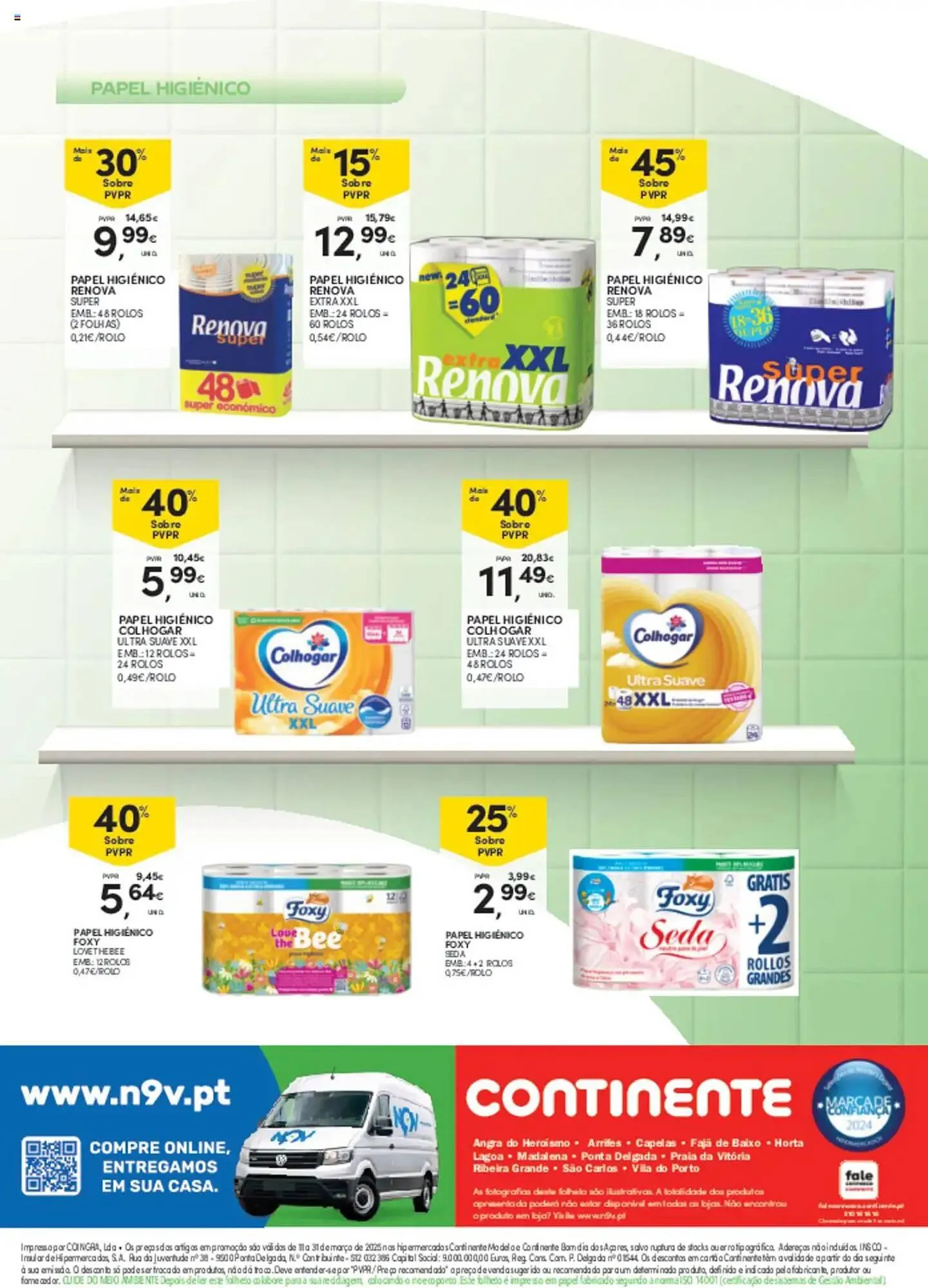 Folheto Folheto Continente de 11 de março até 31 de março 2025 - Pagina 16