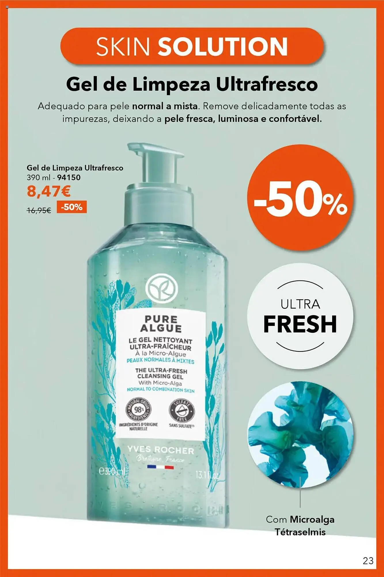 Folheto Folheto Yves Rocher de 3 de julho até 31 de julho 2025 - Pagina 23
