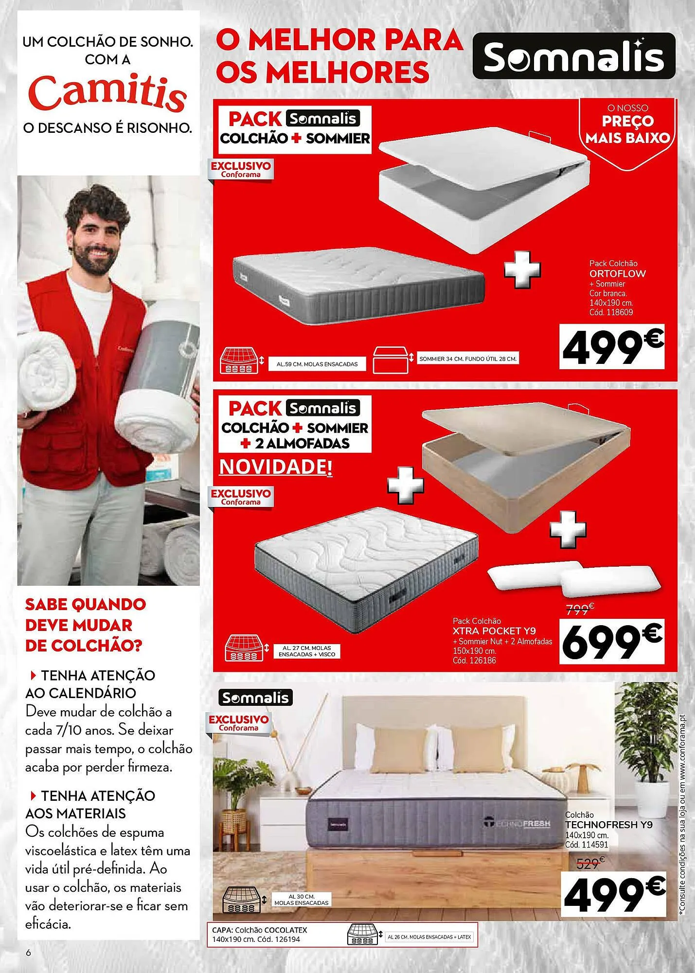 Folheto Folheto Conforama de 1 de maio até 29 de maio 2025 - Pagina 6