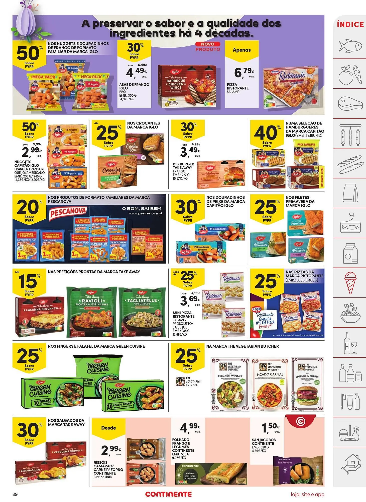 Folheto Folheto Continente de 15 de abril até 21 de abril 2025 - Pagina 39