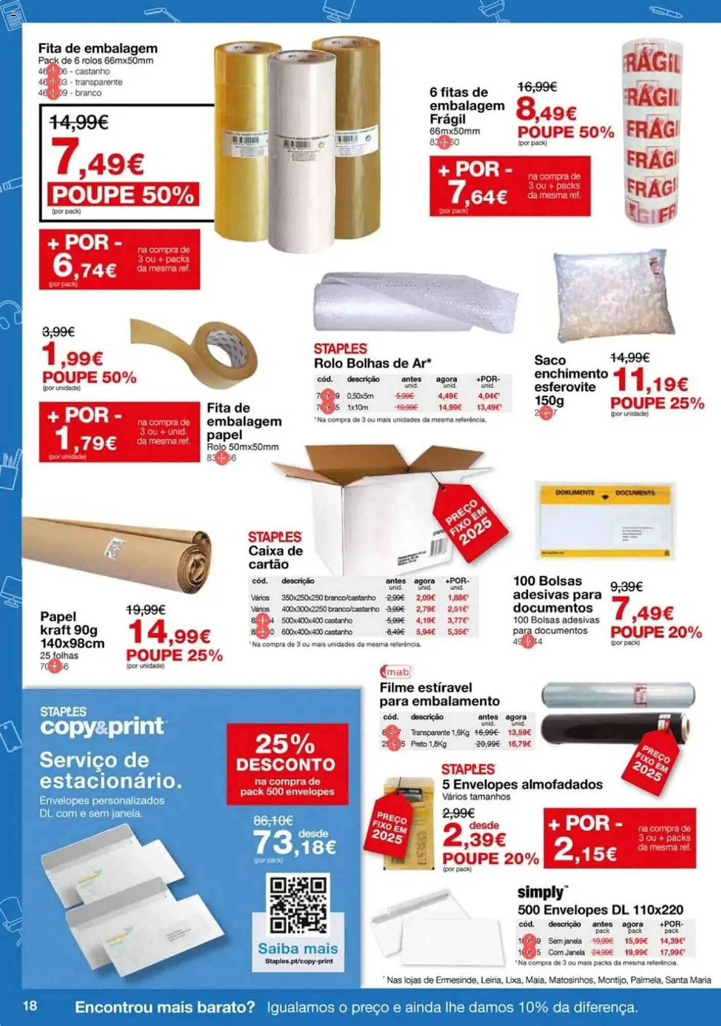 Folheto Folheto Staples de 2 de janeiro até 20 de fevereiro 2025 - Pagina 18