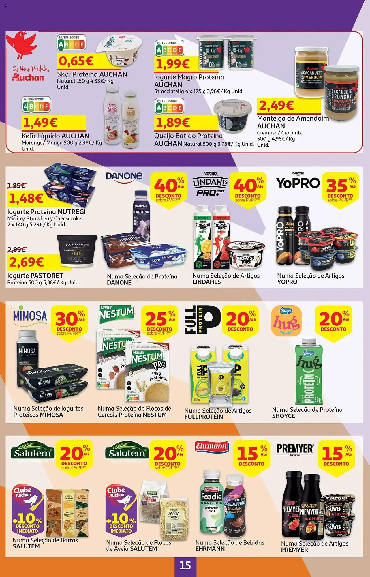 Folheto Folheto Auchan de 3 de março até 13 de março 2026 - Pagina 15