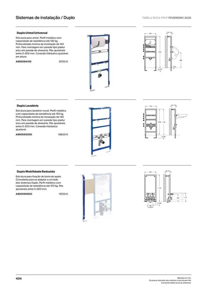 Folheto Soluções de Banho de 6 de janeiro até 31 de dezembro 2025 - Pagina 496