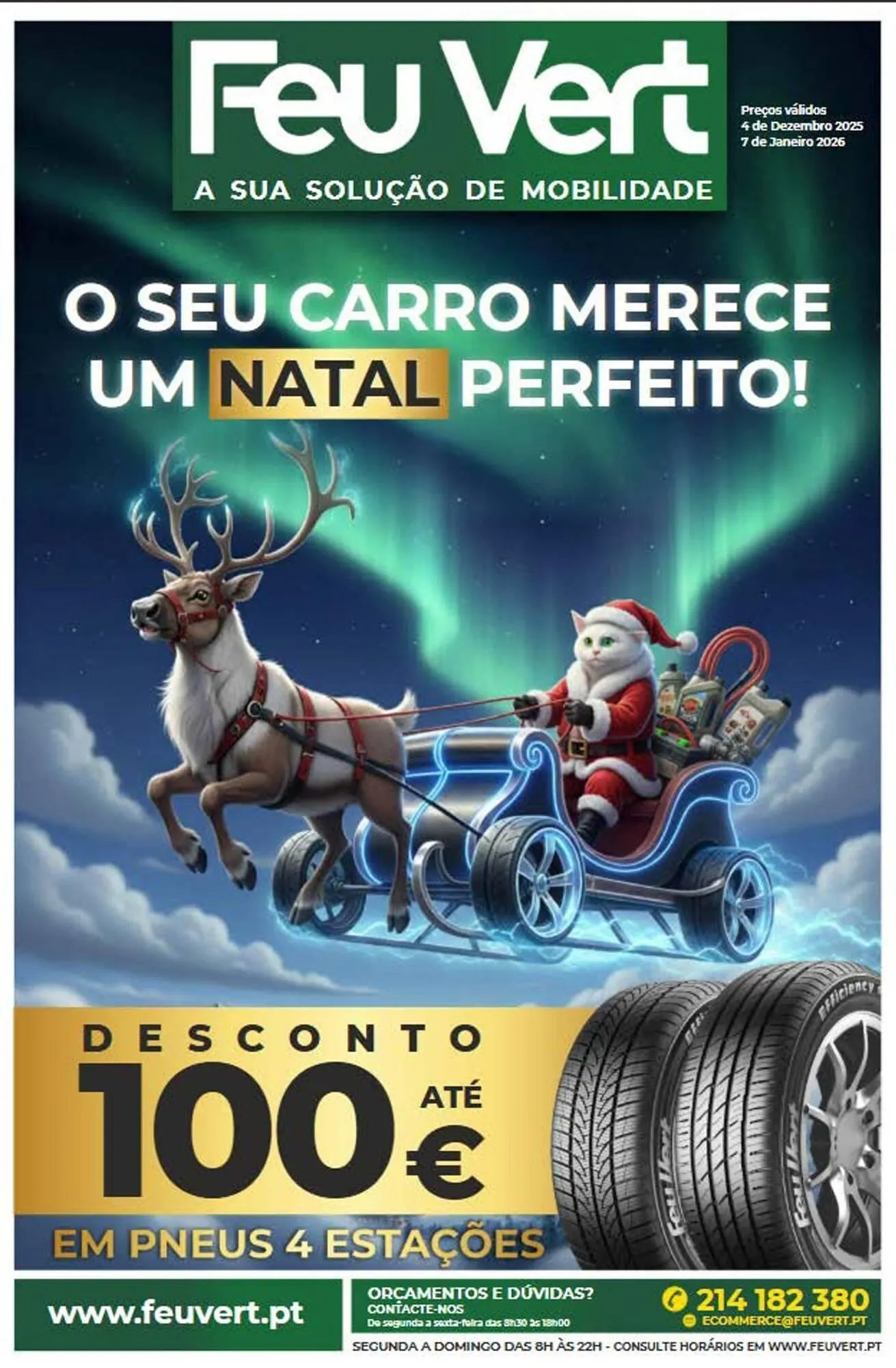 Folheto Folheto Feu Vert de 5 de dezembro até 7 de janeiro 2026 - Pagina 1