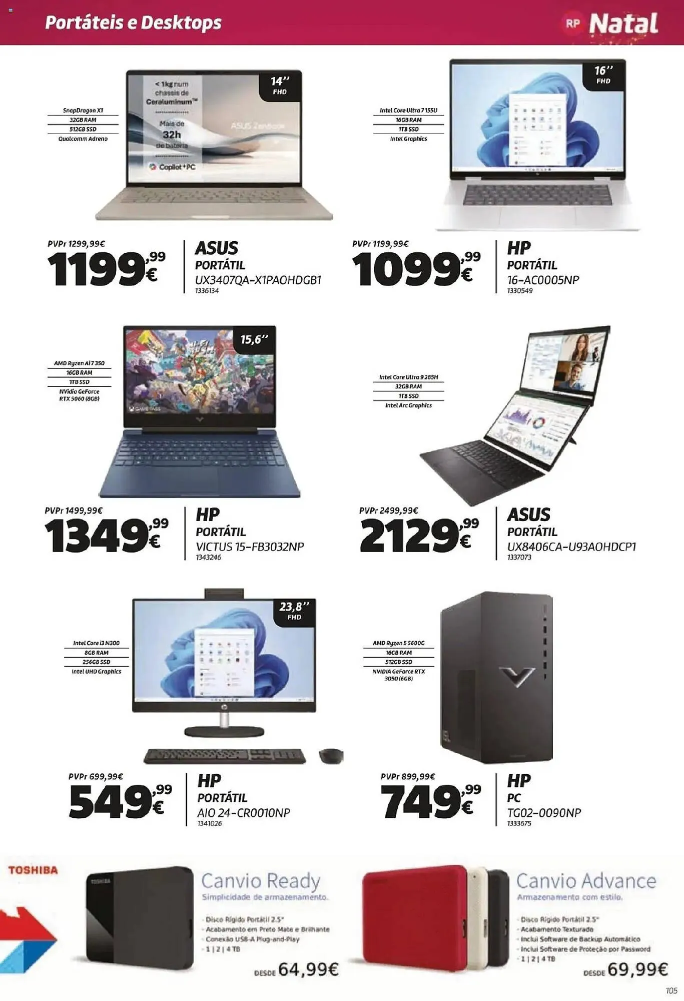 Folheto Folheto Radio Popular de 5 de dezembro até 26 de dezembro 2025 - Pagina 105