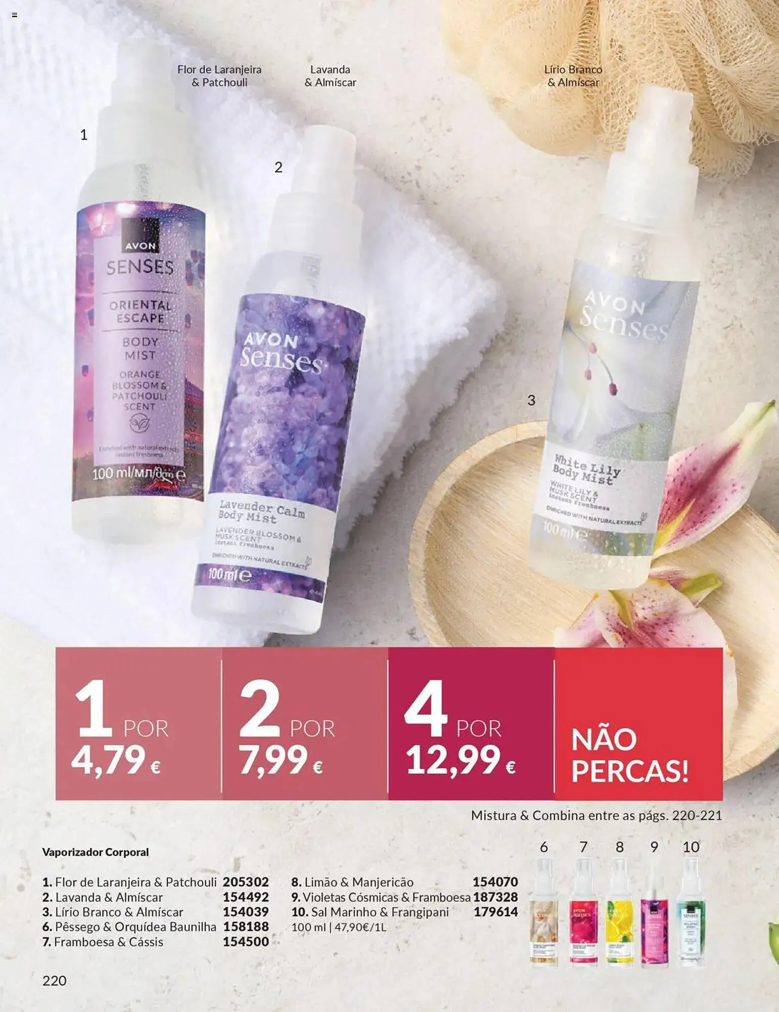 Folheto Catálogo Avon de 1 de outubro até 1 de novembro 2025 - Pagina 220