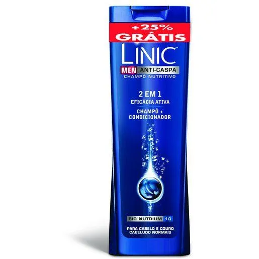 LINIC MEN Champô Eficácia Activa 2 em 1 225 ml