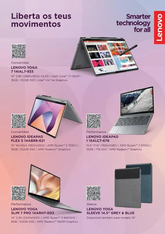 Folheto Mais TECNOLOGIA, mais TEMPO LIVRE! de 1 de agosto até 31 de agosto 2024 - Pagina 22