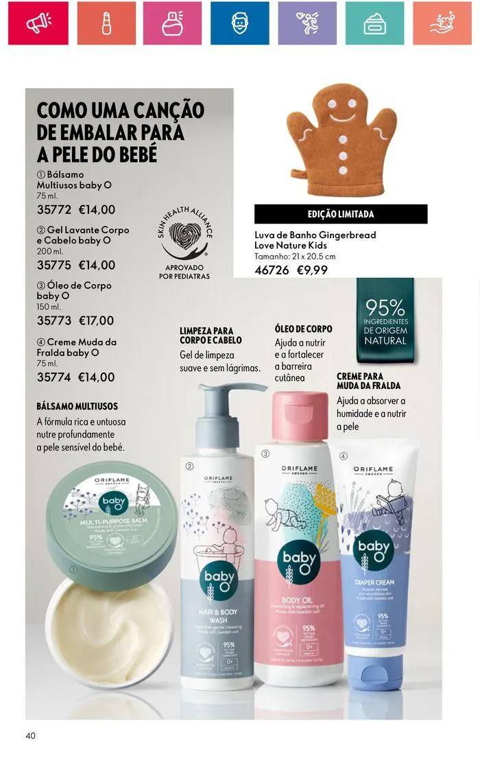 Folheto Folheto Oriflame de 30 de maio até 19 de junho 2024 - Pagina 40