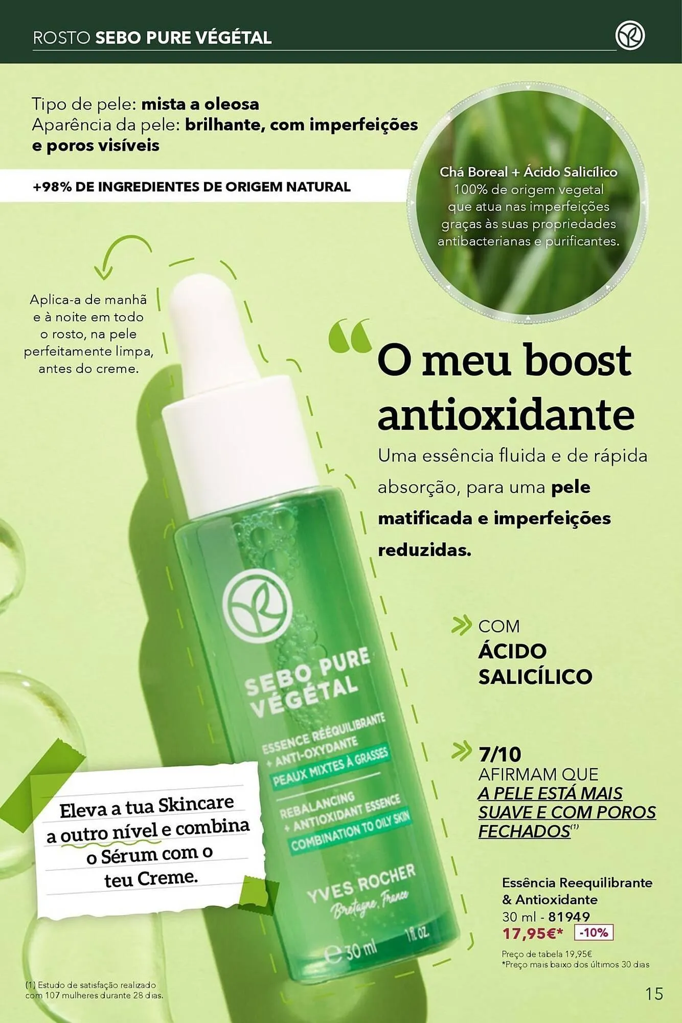 Folheto Folheto Yves Rocher de 30 de janeiro até 26 de fevereiro 2025 - Pagina 15