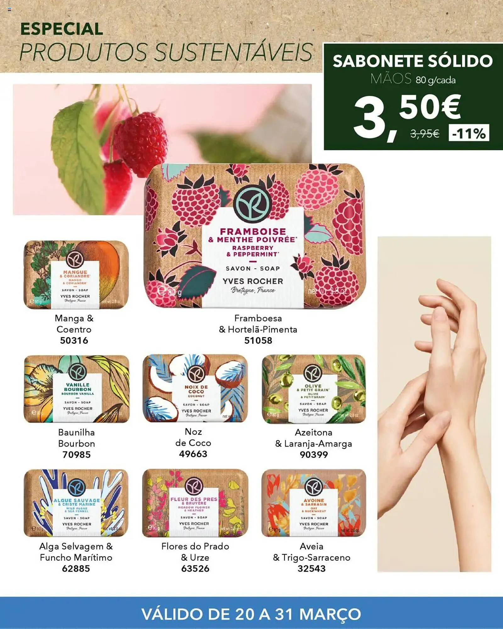 Folheto Folheto Yves Rocher de 20 de março até 31 de março 2025 - Pagina 7