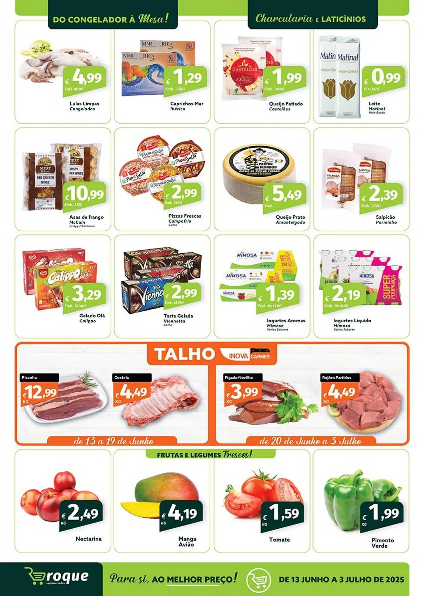 Folheto Folheto Roque Supermercados de 13 de junho até 3 de julho 2025 - Pagina 2