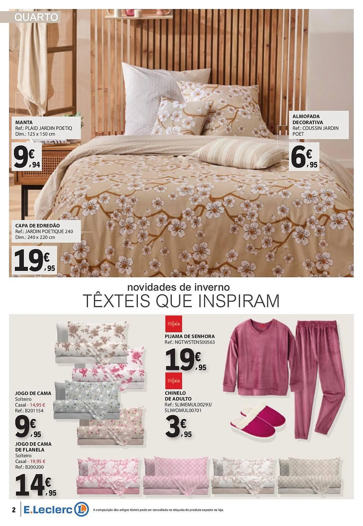 Folheto Folheto E.Leclerc de 30 de dezembro até 11 de janeiro 2026 - Pagina 2