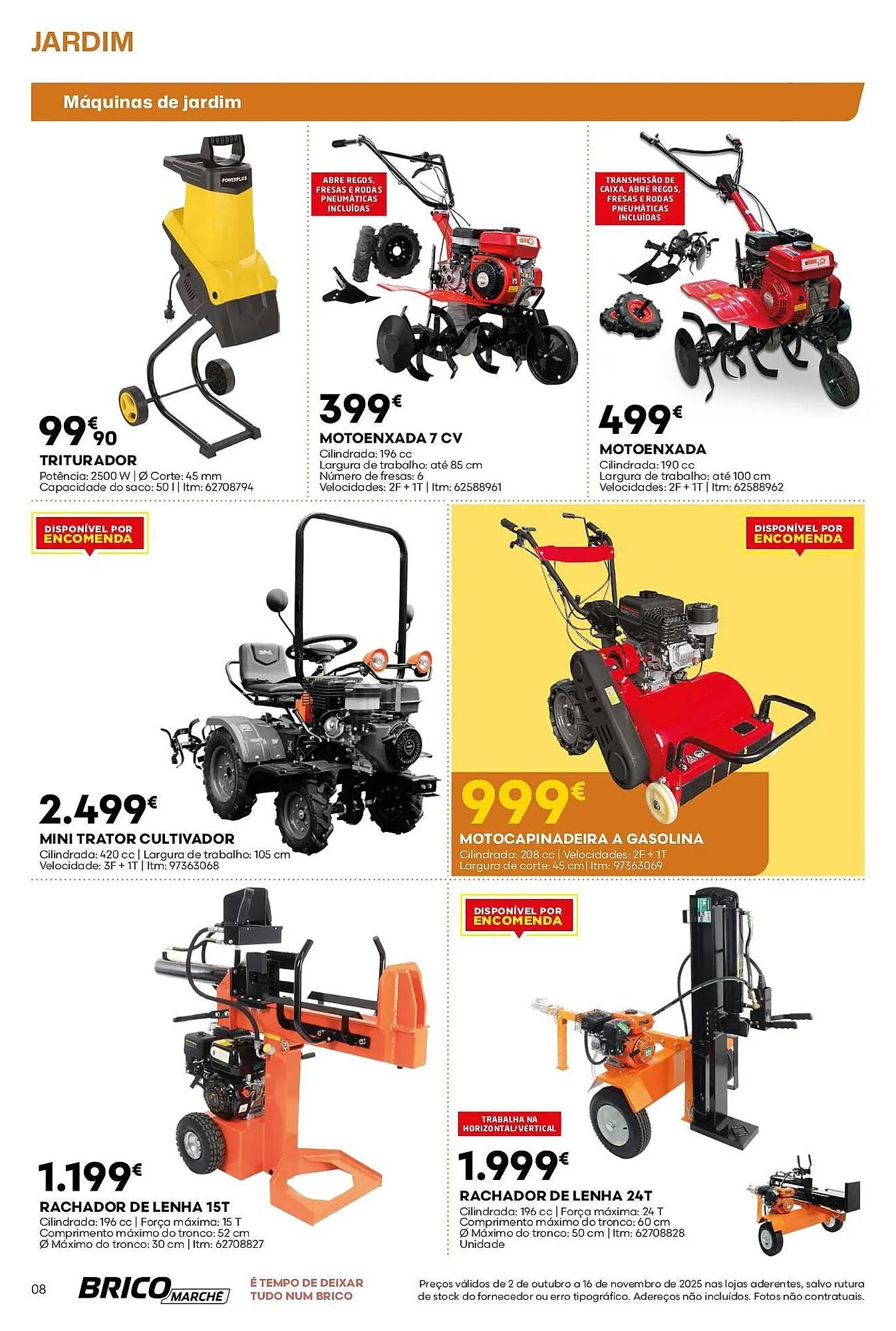 Folheto Folheto Bricomarché de 2 de outubro até 16 de novembro 2025 - Pagina 8