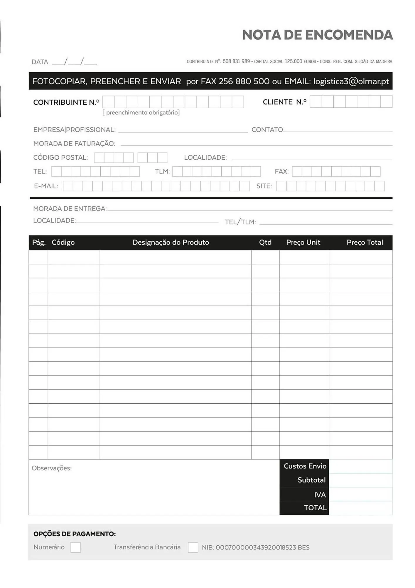 Folheto Folheto Olmar de 4 de junho até 1 de janeiro 2026 - Pagina 185