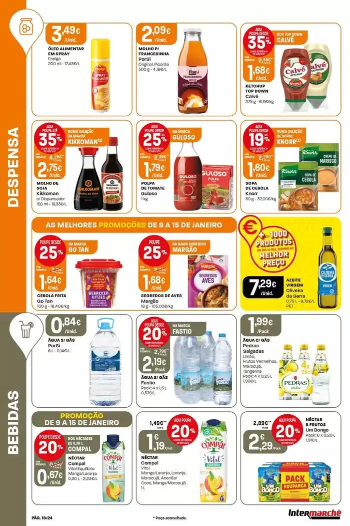 Folheto PREÇOS DAQUI de 9 de janeiro até 15 de janeiro 2025 - Pagina 18