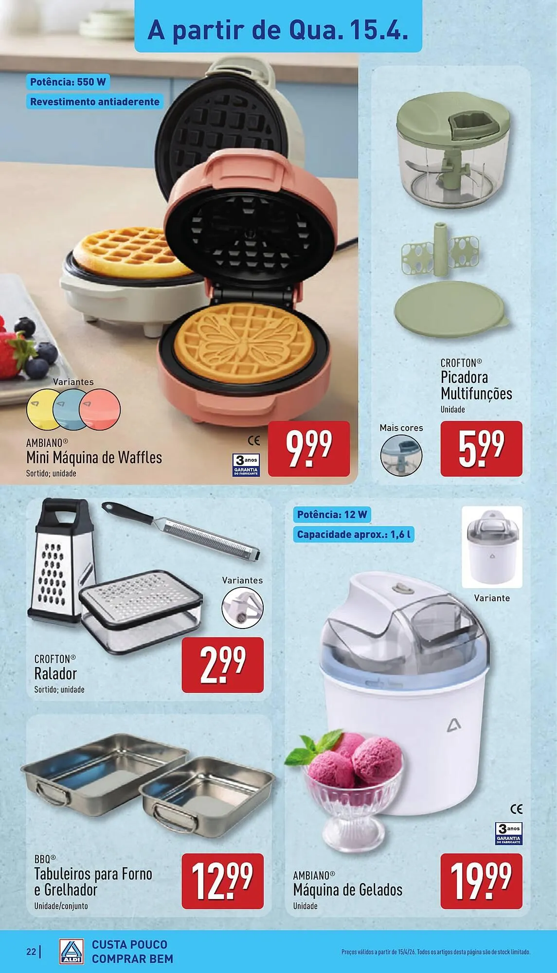 Folheto Folheto ALDI de 13 de abril até 19 de abril 2026 - Pagina 22