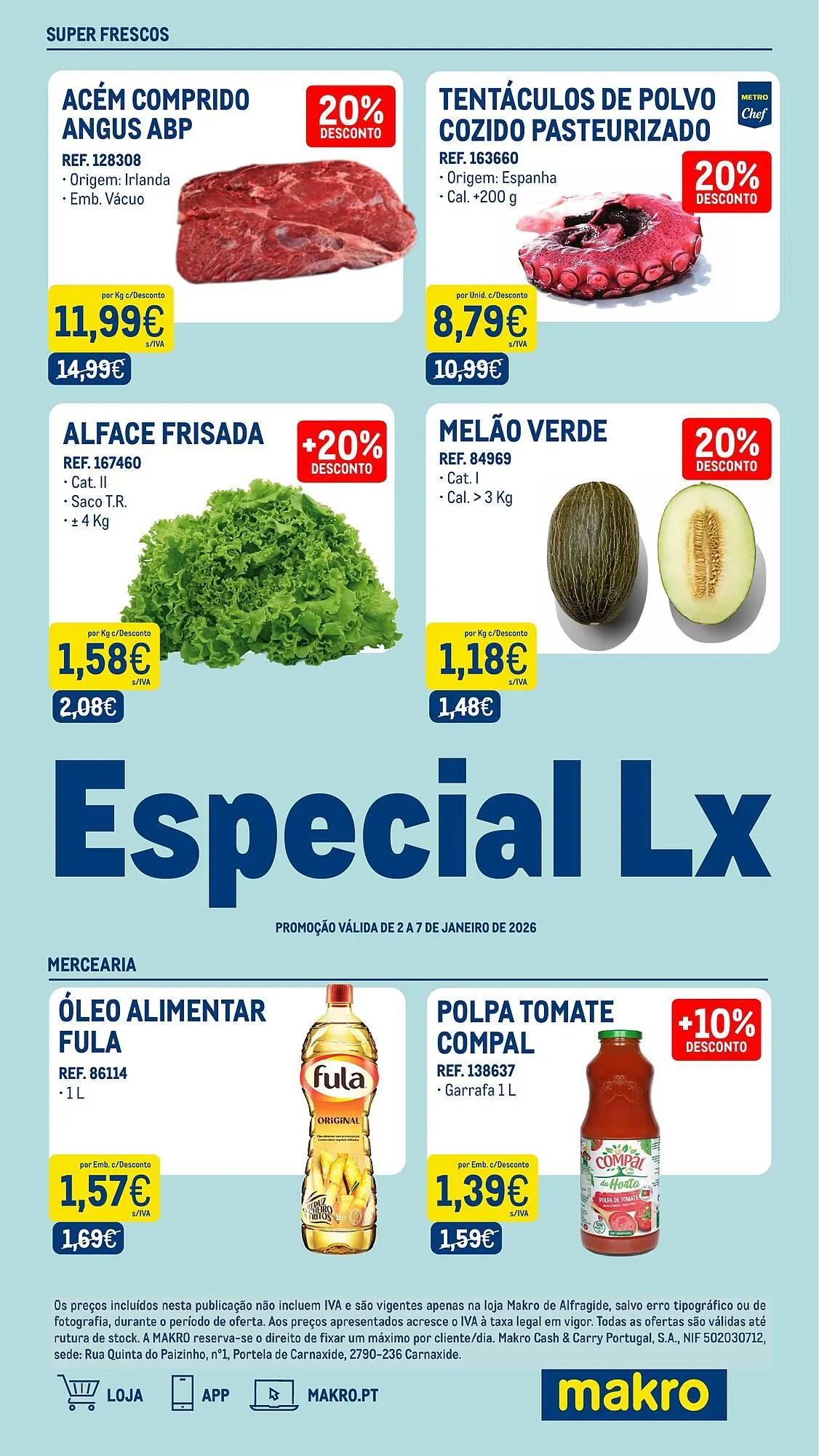 Folheto Catálogo Makro de 2 de janeiro até 7 de janeiro 2026 - Pagina 1