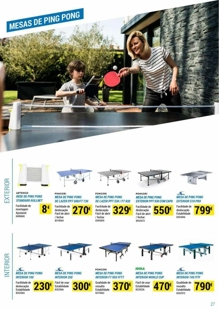 Folheto Folheto de Decathlon até 31.12.2023 de 26 de outubro até 31 de dezembro 2023 - Pagina 27
