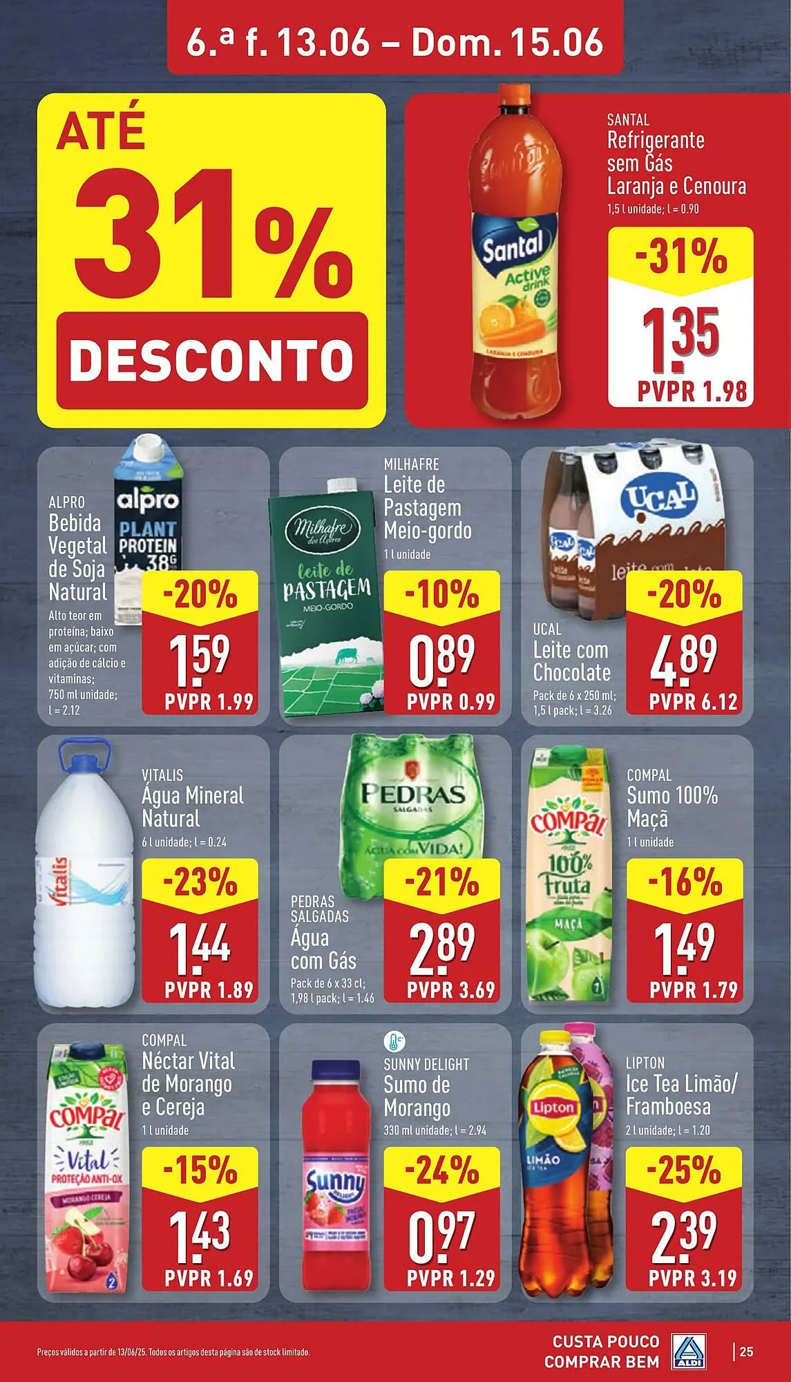Folheto Folheto ALDI de 9 de junho até 15 de junho 2025 - Pagina 25