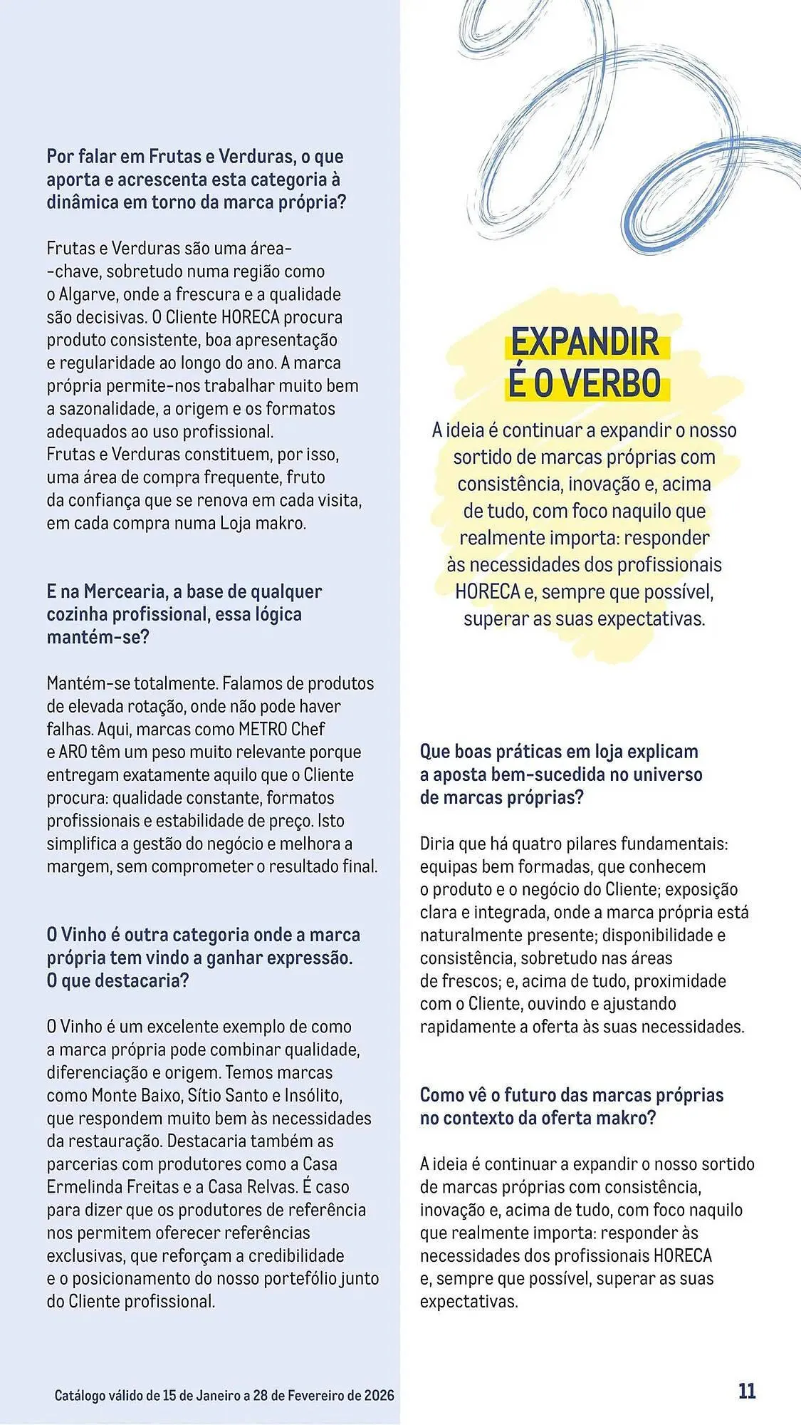 Folheto Catálogo Makro de 2 de fevereiro até 1 de março 2026 - Pagina 11