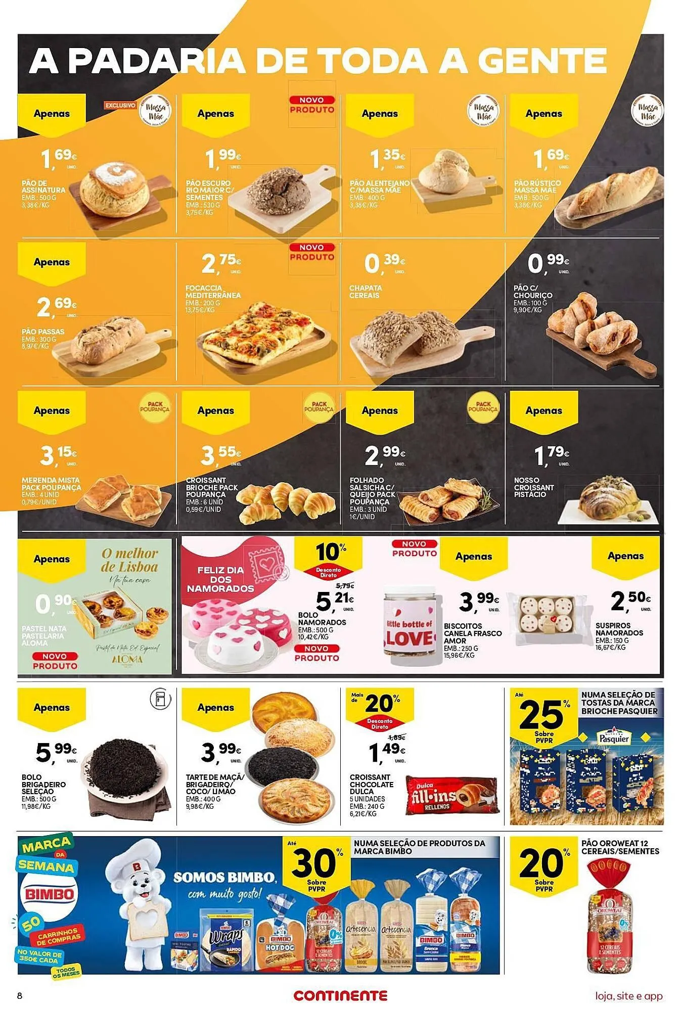 Folheto Folheto Continente Bom dia de 10 de fevereiro até 16 de fevereiro 2026 - Pagina 8