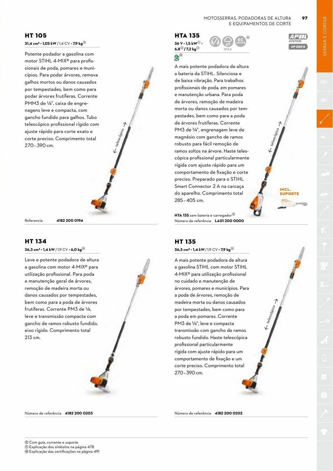 Folheto Folheto Stihl de 3 de julho até 31 de dezembro 2023 - Pagina 97