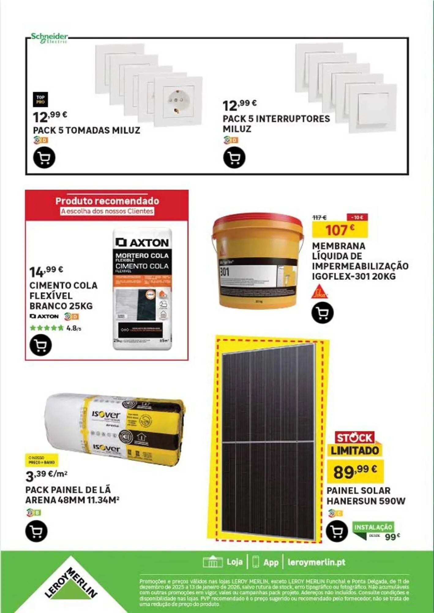 Folheto Folheto Leroy Merlin de 11 de dezembro até 13 de janeiro 2026 - Pagina 20
