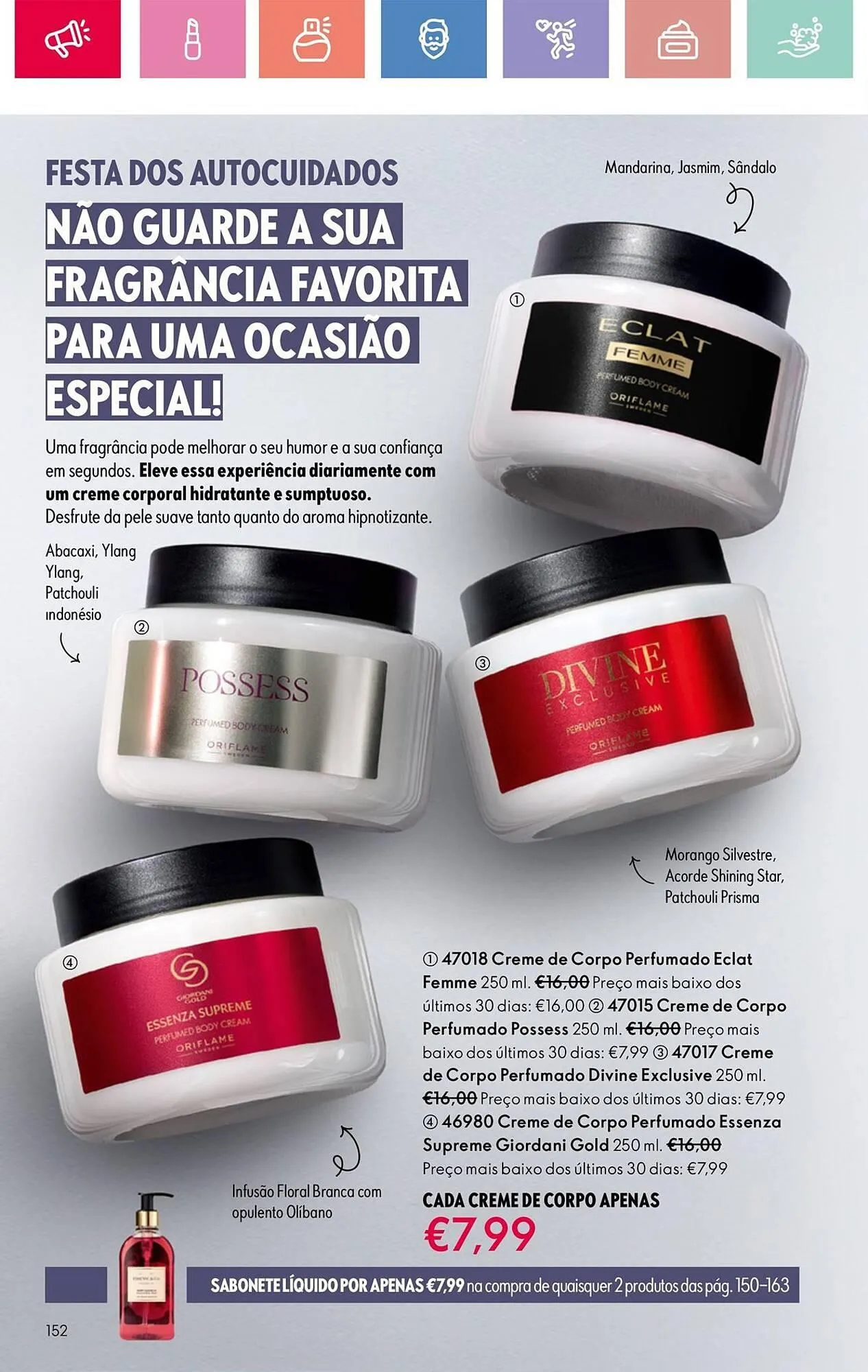 Folheto Folheto Oriflame de 27 de julho até 16 de agosto 2025 - Pagina 152