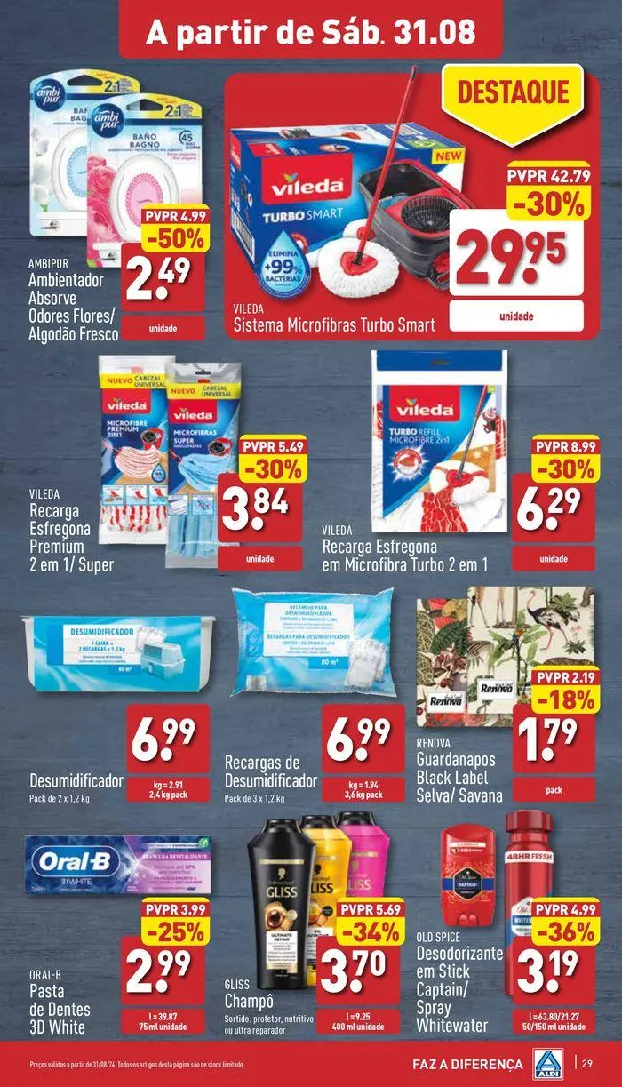 Folheto Frescos a preços imbatíveis de 28 de agosto até 9 de setembro 2024 - Pagina 29