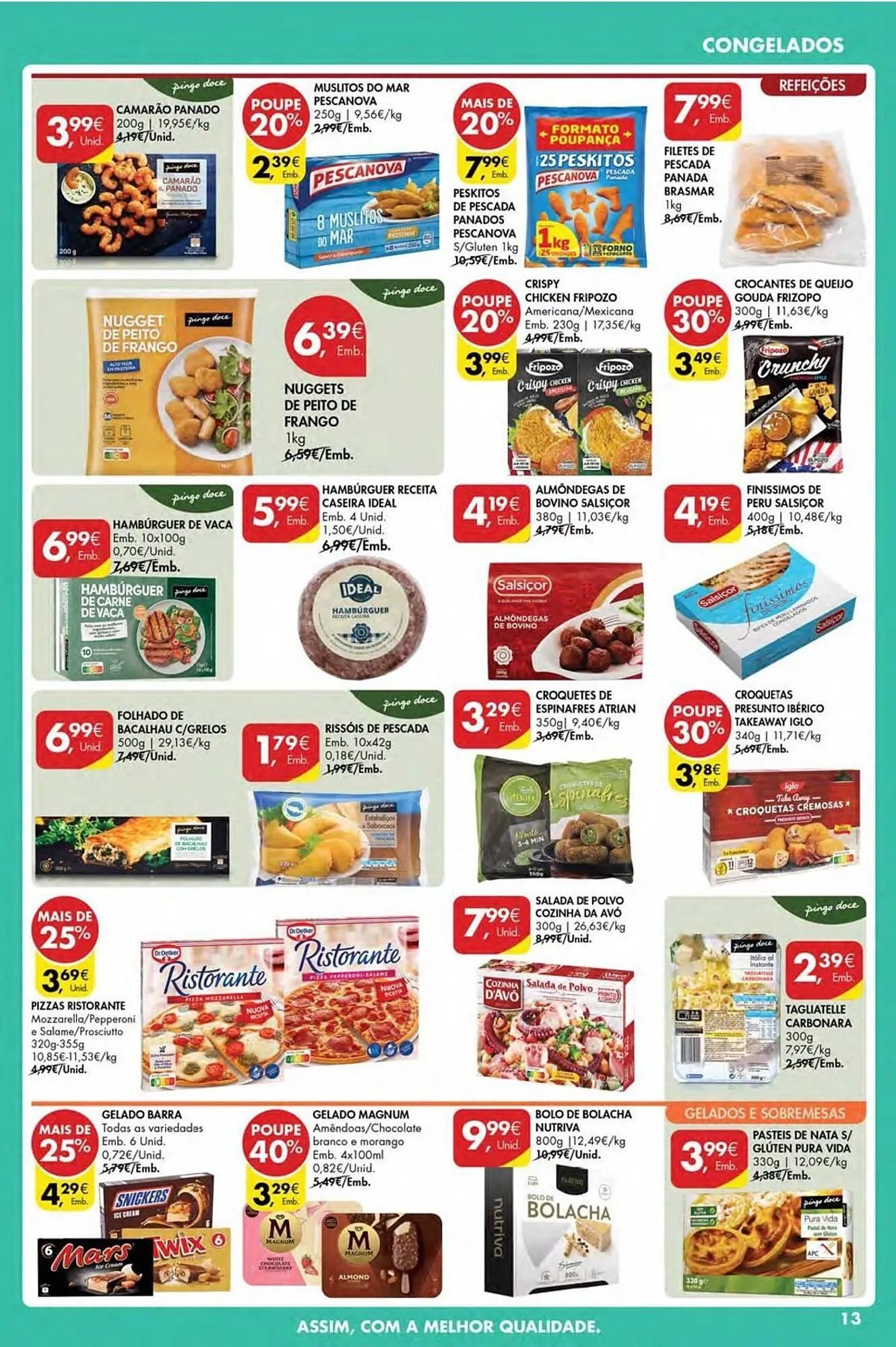 Folheto Folheto Pingo Doce de 13 de março até 19 de março 2025 - Pagina 13
