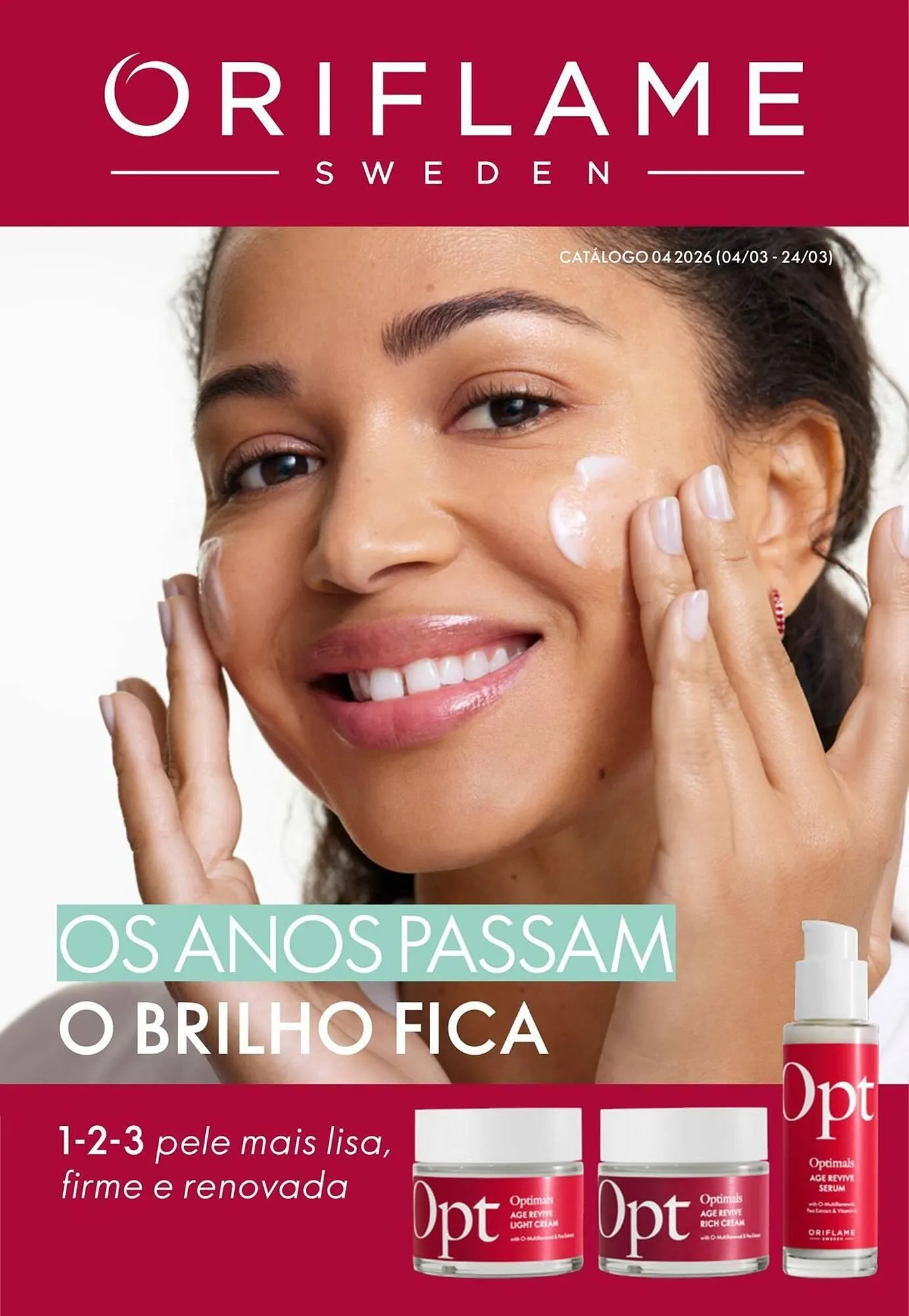 Folheto Catálogo Oriflame de 4 de março até 24 de março 2026 - Pagina 1