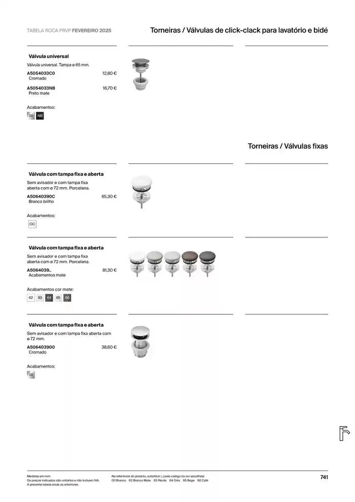 Folheto Soluções de Banho  de 6 de janeiro até 31 de dezembro 2025 - Pagina 743