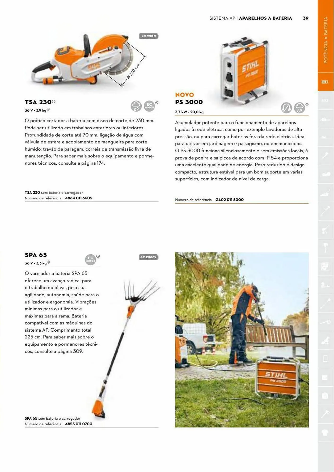 Folheto Folheto Stihl de 3 de julho até 31 de dezembro 2023 - Pagina 39