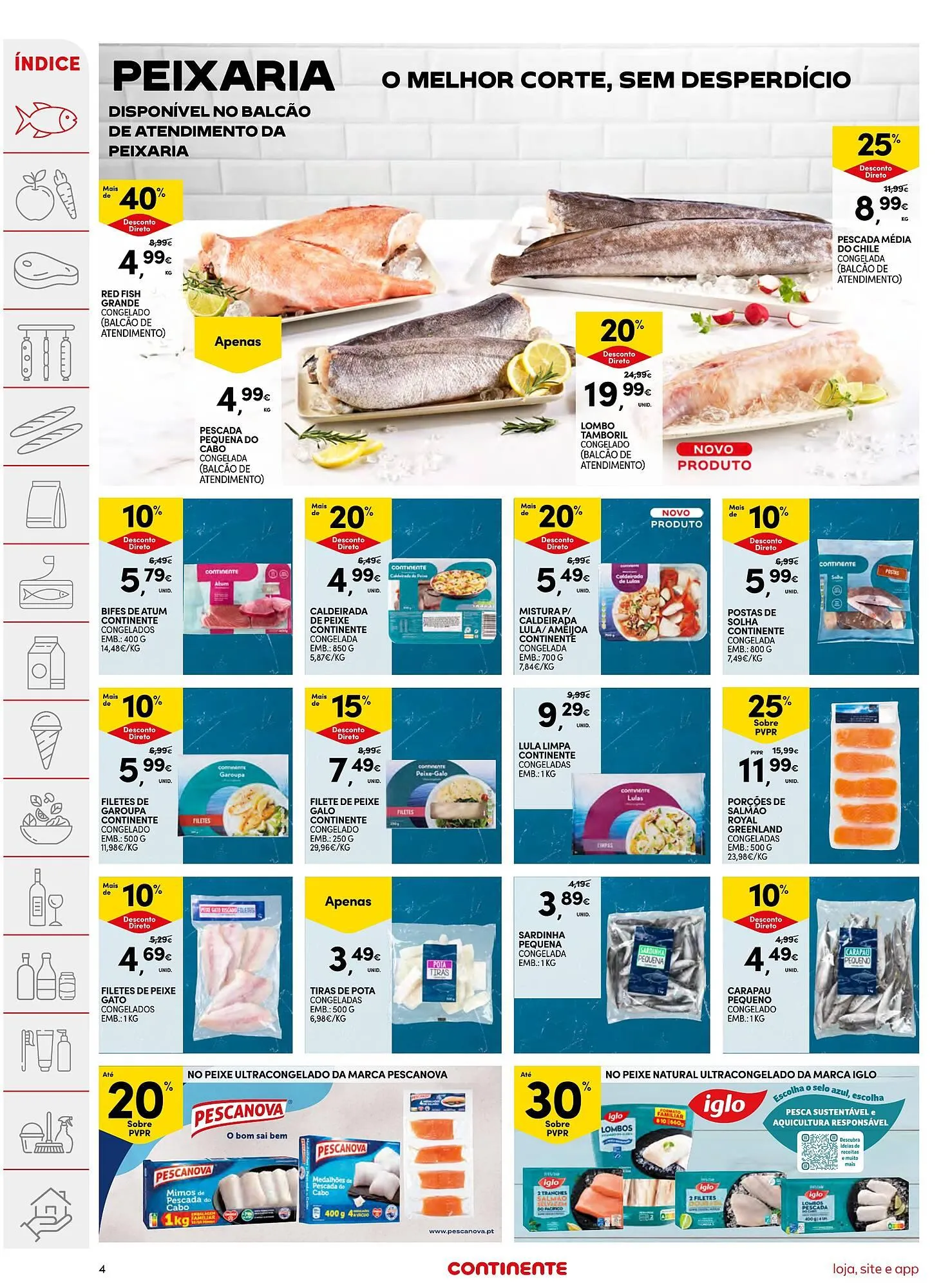 Folheto Folheto Continente Bom dia de 24 de março até 30 de março 2026 - Pagina 4