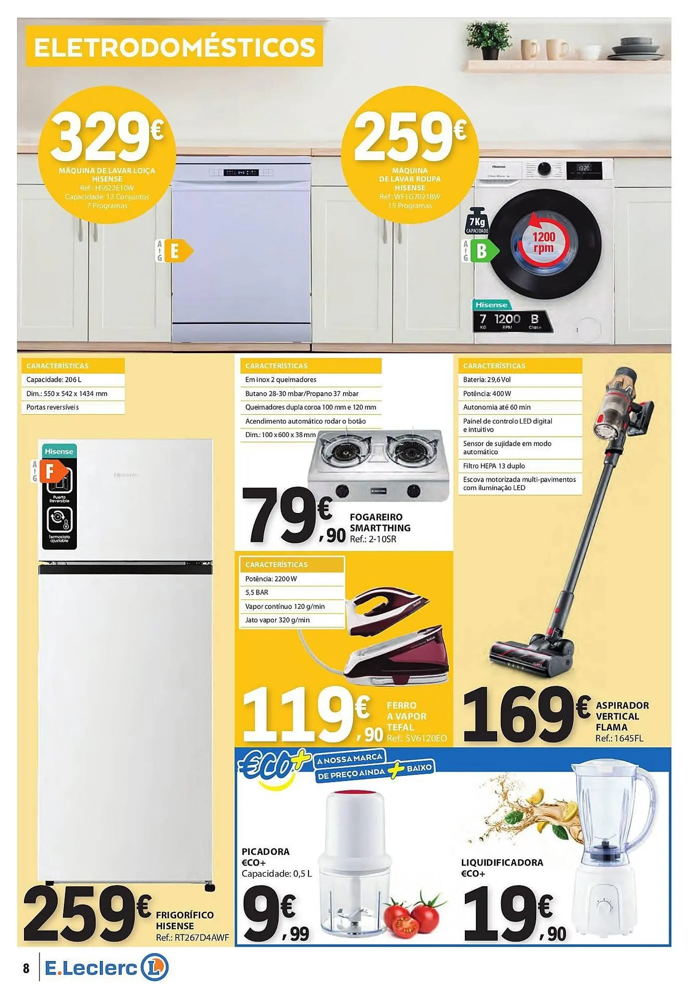 Folheto Folheto E.Leclerc de 5 de junho até 18 de junho 2025 - Pagina 8