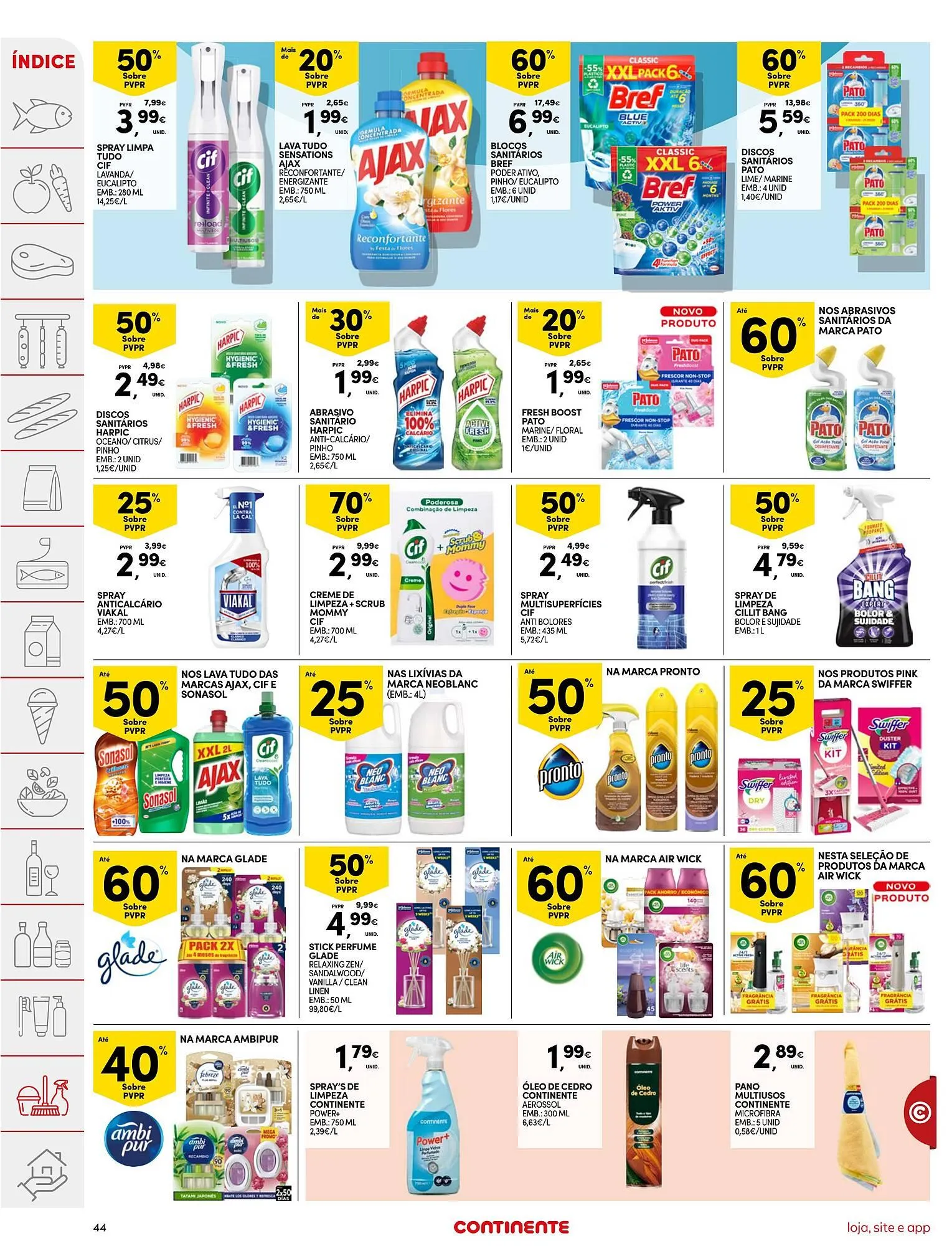 Folheto Folheto Continente de 24 de fevereiro até 2 de março 2026 - Pagina 44