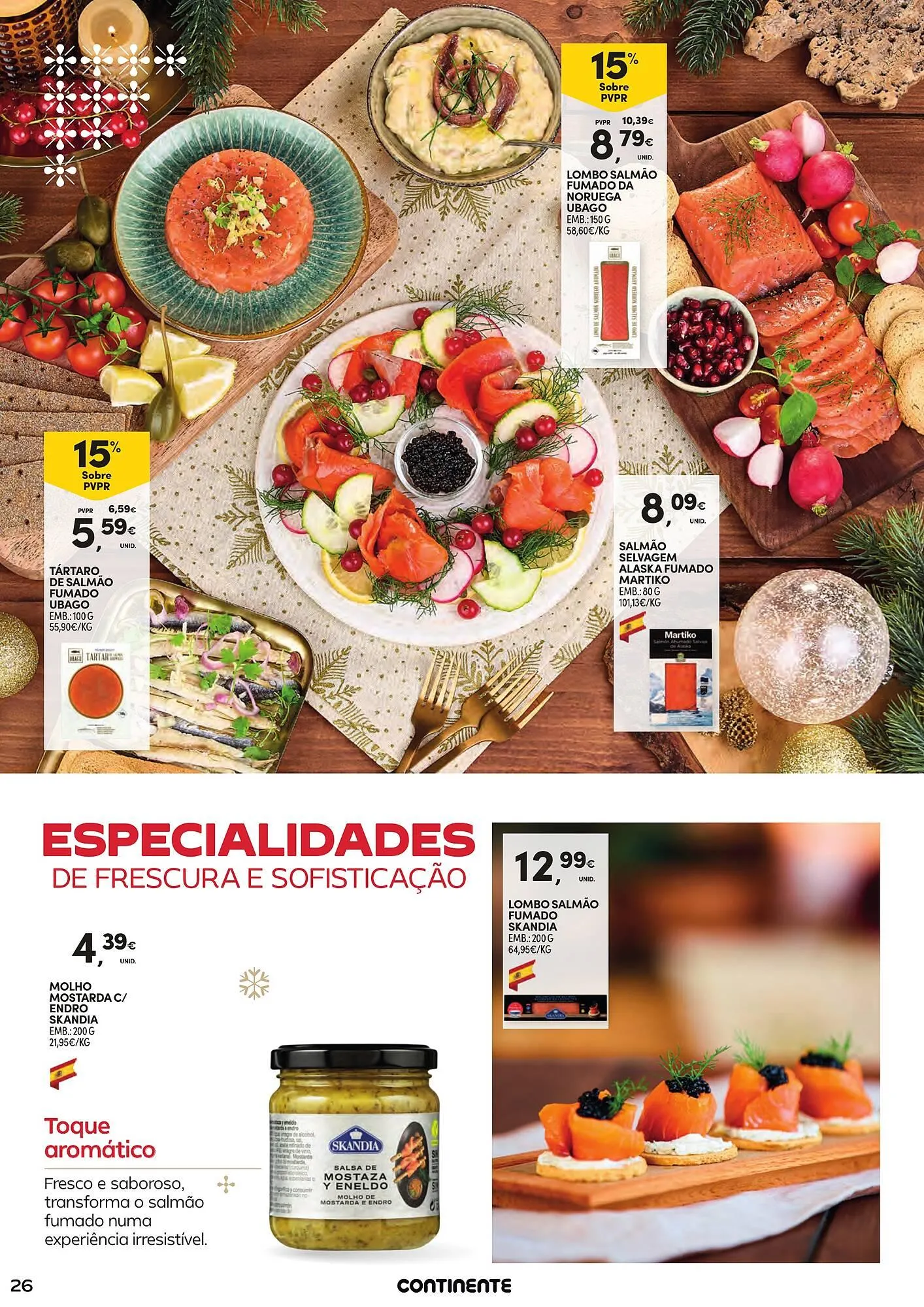 Folheto Folheto Continente de 18 de novembro até 24 de dezembro 2025 - Pagina 26