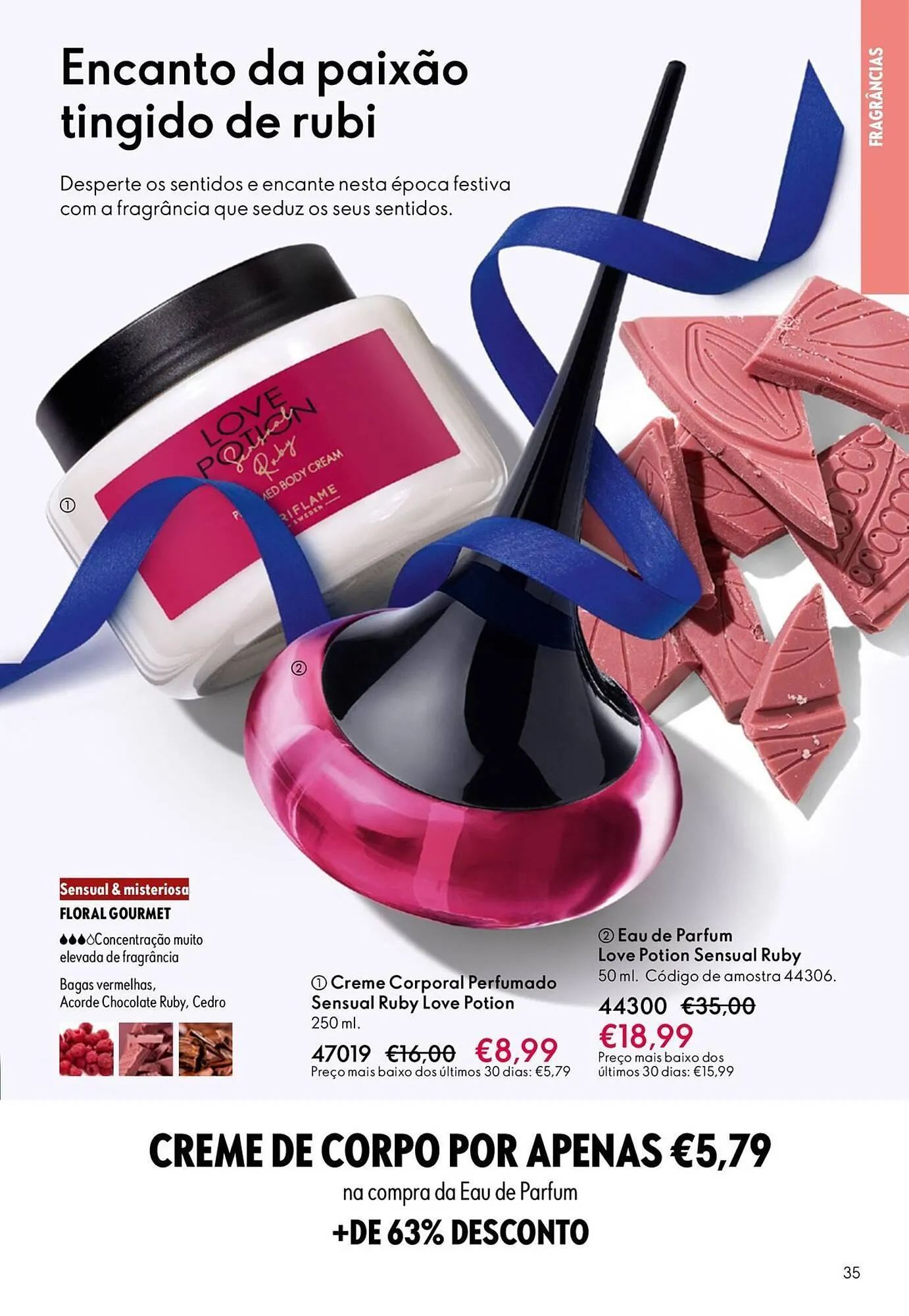 Folheto Catálogo Oriflame de 3 de dezembro até 22 de dezembro 2025 - Pagina 35