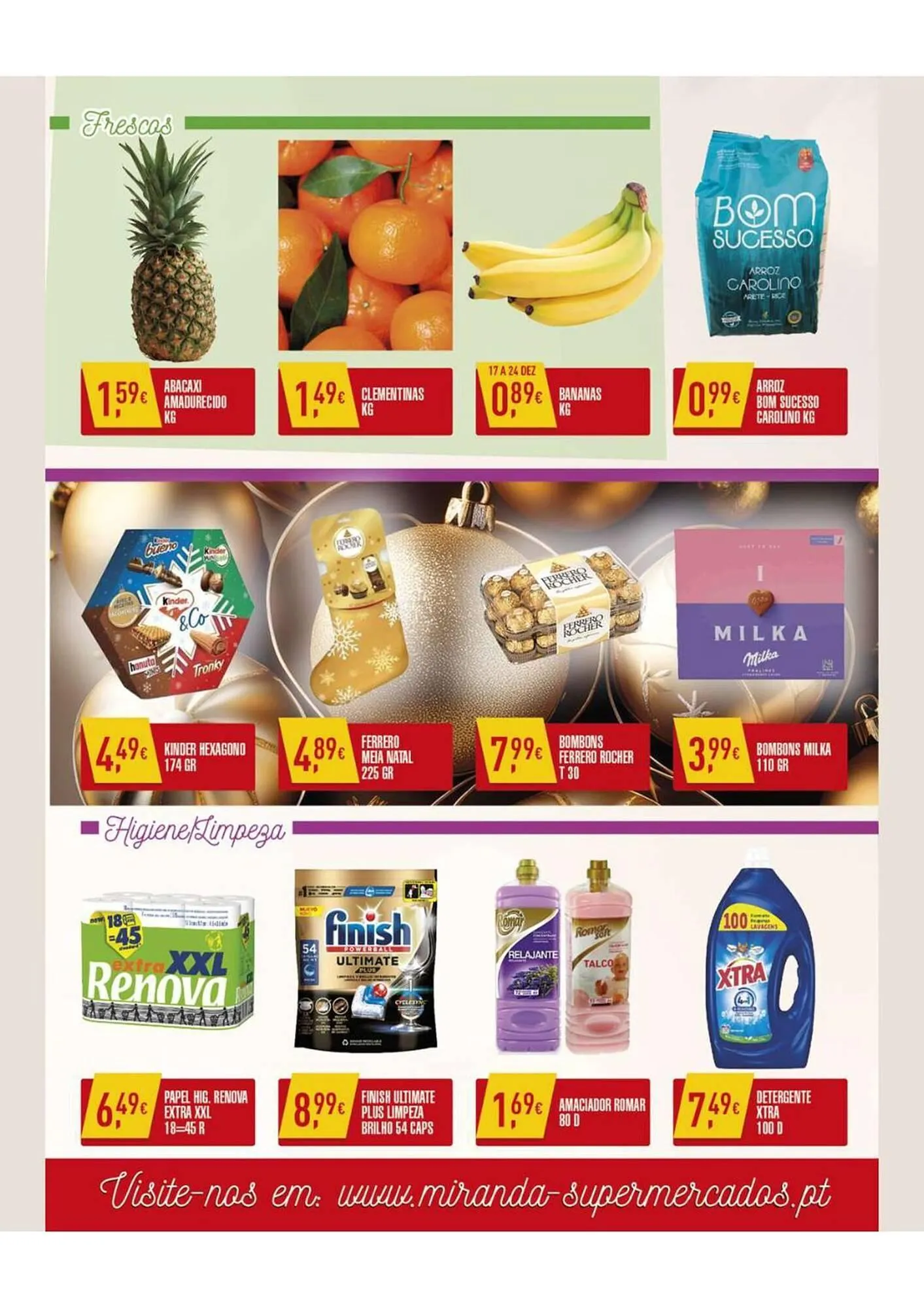 Folheto Folheto Miranda Supermercados de 20 de dezembro até 31 de dezembro 2025 - Pagina 3