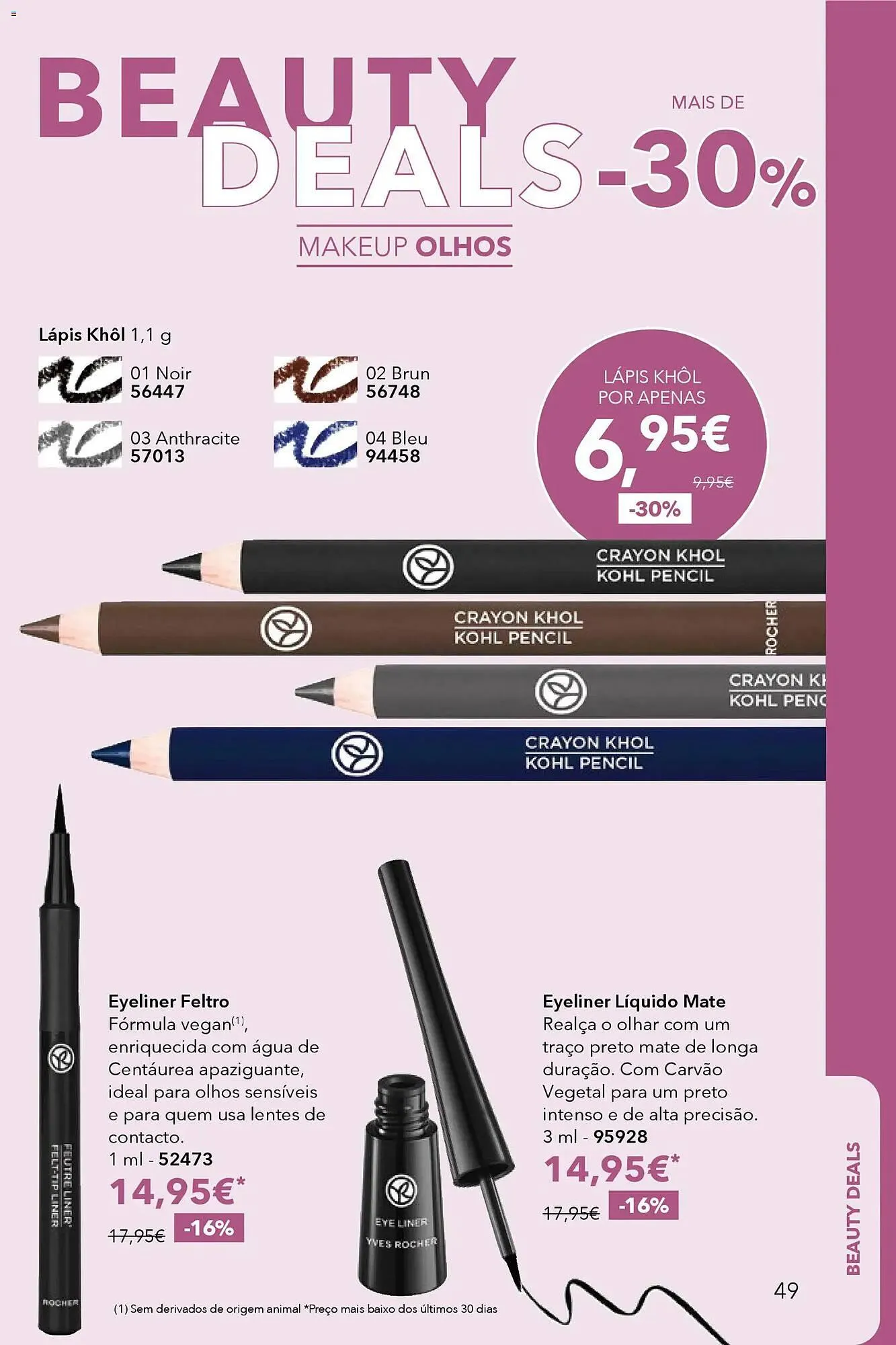 Folheto Catálogo Yves Rocher de 17 de dezembro até 31 de dezembro 2025 - Pagina 49